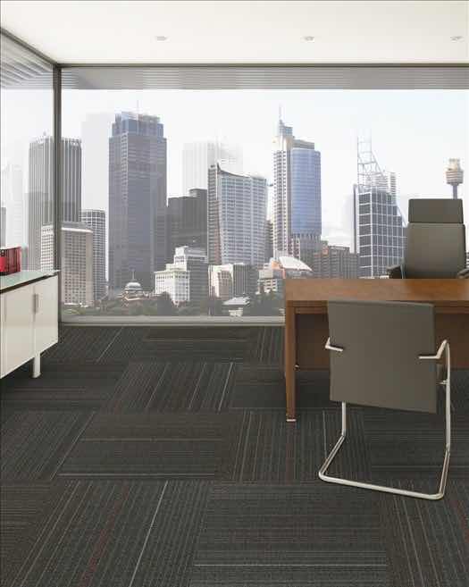 Photo 1 of SHAW ROUTES FINISH CARPET TILE 24” X 24” (48SQFT PER CASE/6CASES APPROX 288SQFT TOTAL) READ NOTES