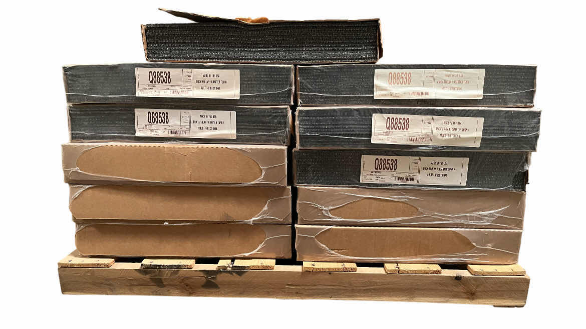 Photo 1 of MOHAWK FIRTH REFINED PASS FINISH CARPET TILE 24” X 24” (96SQFT PER CASE/11CASES APPROX 1056SQFT TOTAL) READ NOTES