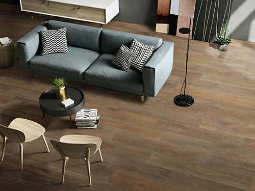 Photo 1 of ASCOT EVERY-TILE PORTA NUOVA NOCE CERAMIC WOOD FINISH PLANK 6.5” X 40” (10.33SQFT PER CASE/18CASES APPROX. 185.94SQFT TOTAL) READ NOTES