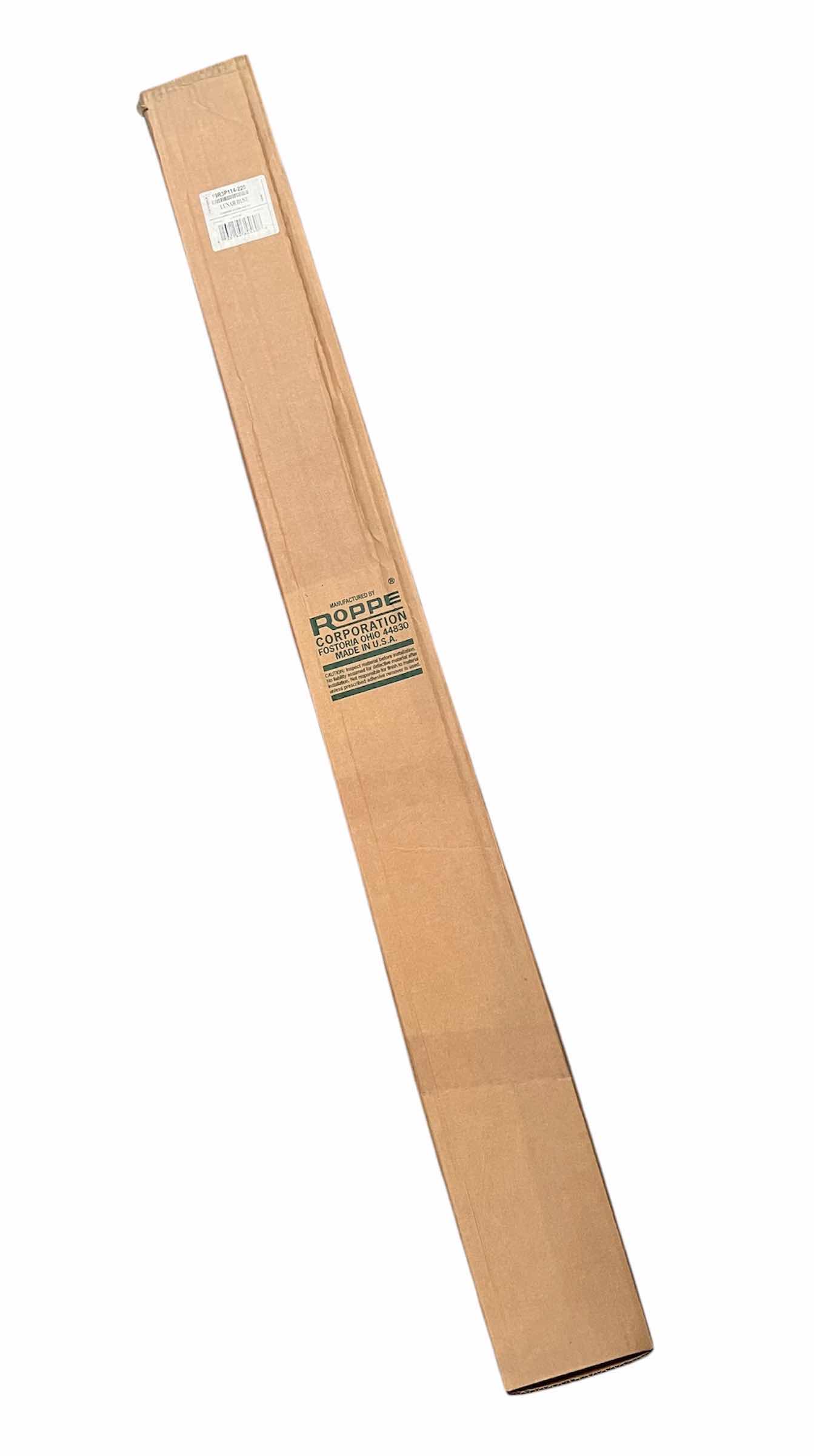 Photo 1 of ROPPE LUNAR DUST FINISH RUBBER CORNER GUARD  2.75" X 2.75" X 54” (6PCS)