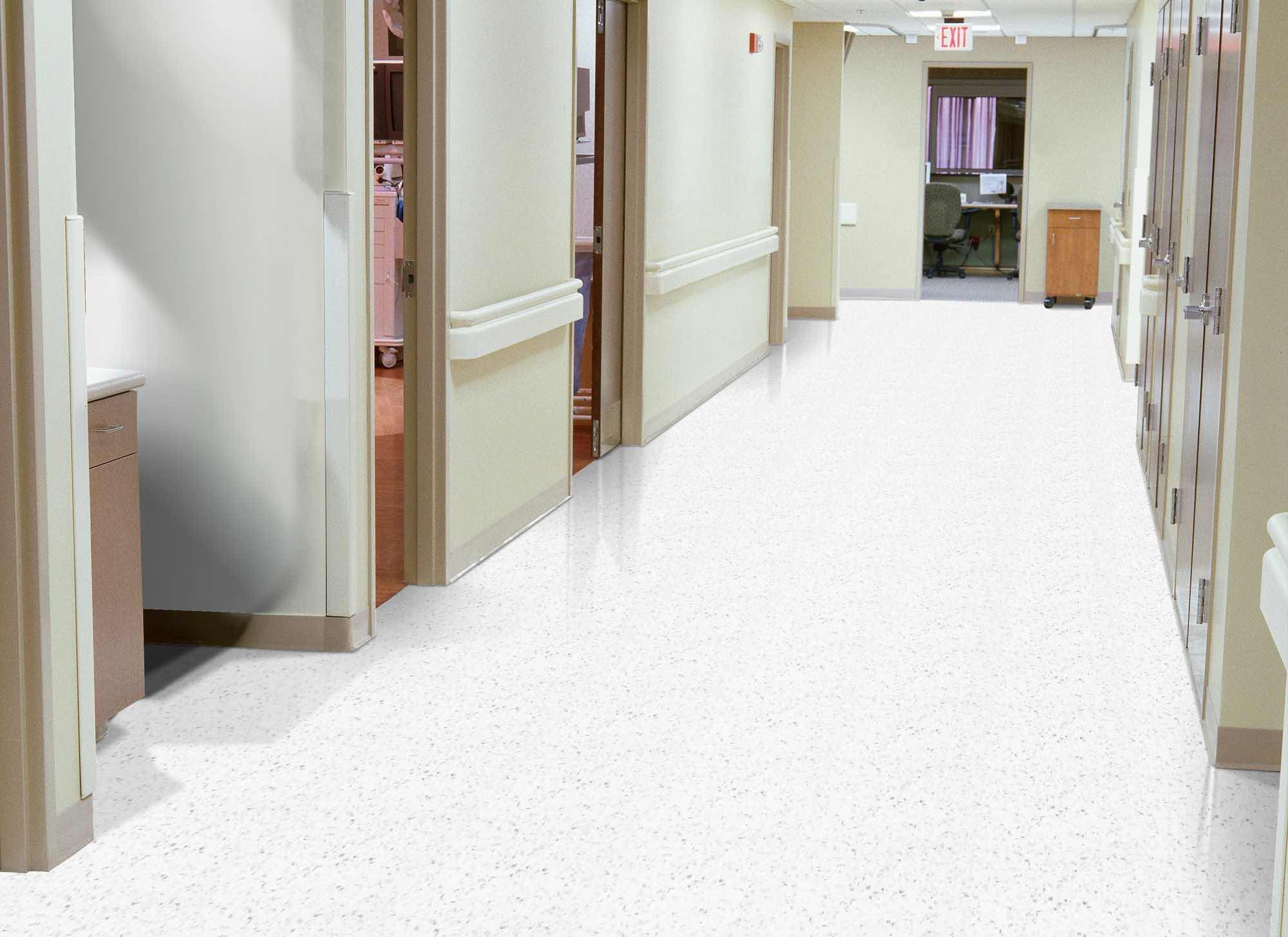 Photo 1 of ARMSTRONG STANDARD EXCELON IMPERIAL TEXTURE COLLECTION CLASSIC WHITE FINISH VINYL TILE FLOORING 12” X 12” (45SQFT PER CASE/11 CASES APPROX. 528SQFT TOTAL) READ NOTES