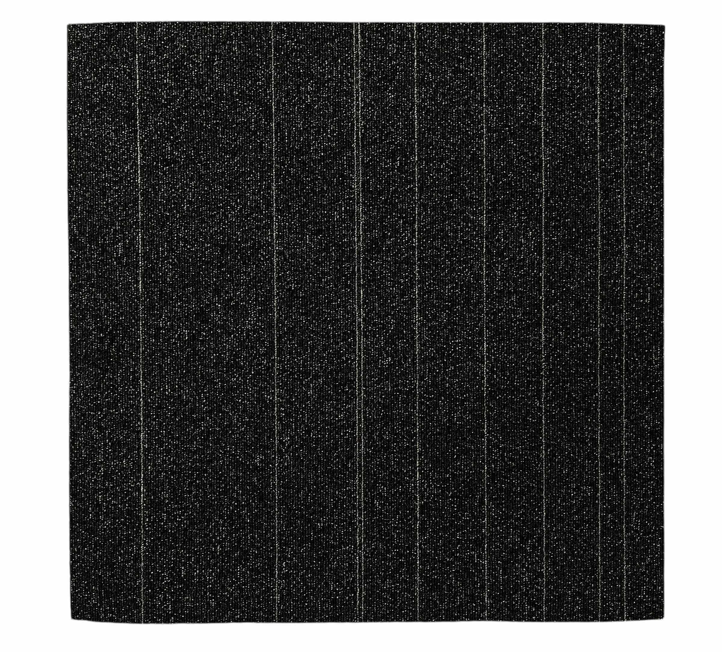 Photo 1 of MOHAWK CONCEPT STRIPE CHARCOAL FINISH CARPET TILE 24” X 24” (96SQFT PER CASE/5CASES APPROX 480SQFT TOTAL) READ NOTES