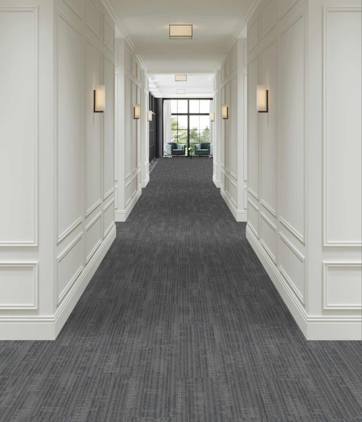 Photo 1 of SHAW SUBTEXT MESSAGE FINISH CARPET TILE 9” X 36” (45SQFT PER CASE/7CASES APPROX. 315SQFT TOTAL) READ NOTES