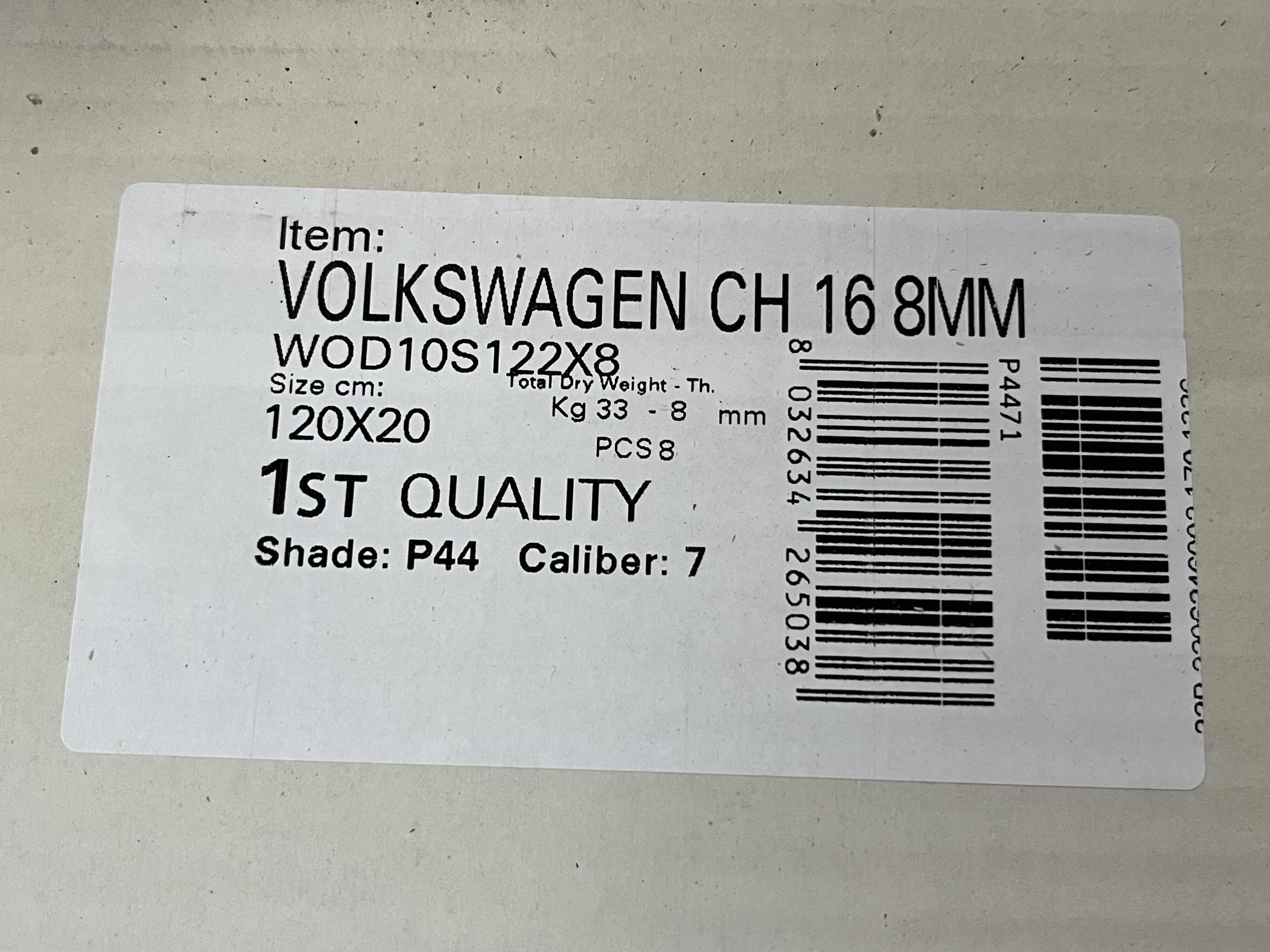 Photo 1 of FIANDRE VOLKSWAGEN WOOD MATTE FINISH PORCELAIN PLANK TILE 8” X 48” (20.67SQFT PER CASE/20CASES APPROX 413.4SQFT TOTAL) READ NOTES