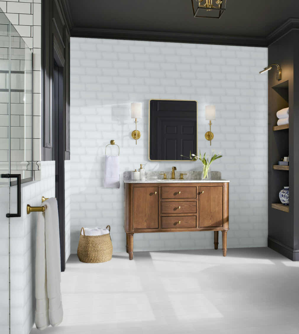 Photo 1 of DALTILE ARCTIC WHITE MATTE FINISH WALL TILE 4.25” X 13” (10.64SQFT PER CASE/22CASES APPROX 234.08SQFT TOTAL) READ NOTES