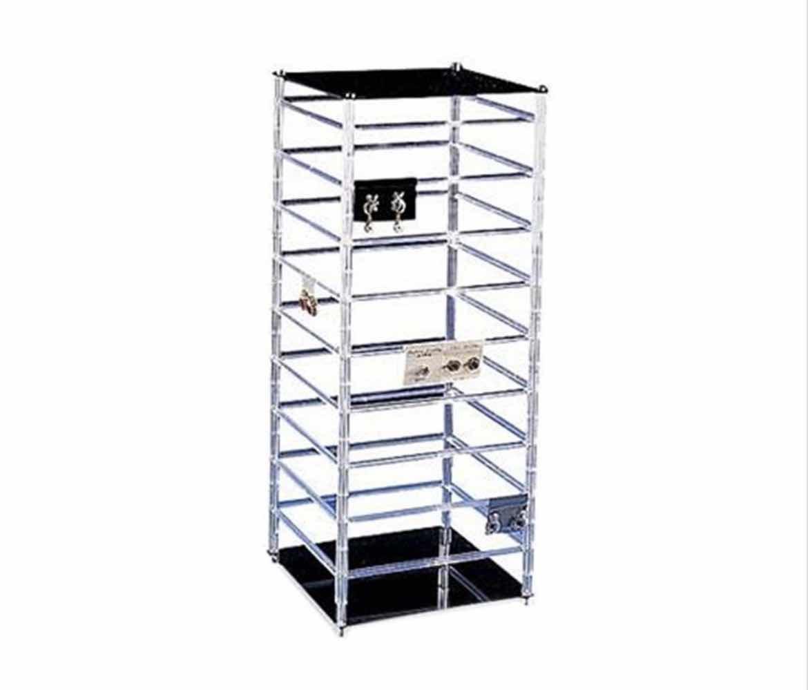 Photo 1 of SSW ACRYLIC REVOLVING CARDED JEWELRY DISPLAY RACK