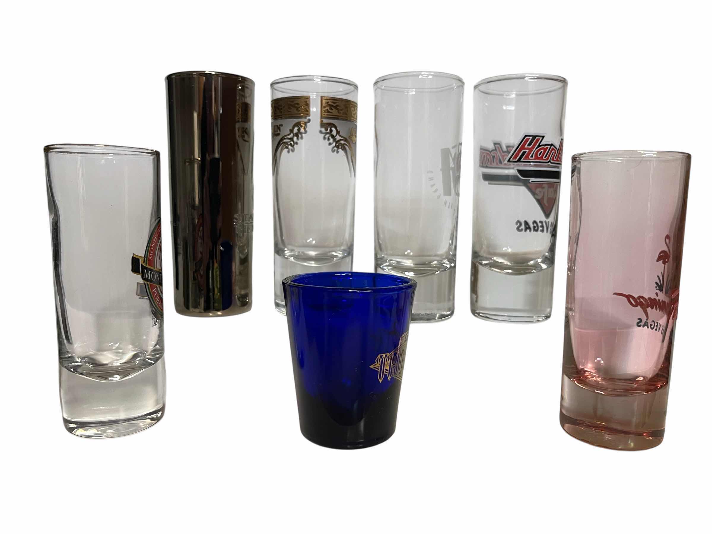 Photo 1 of OLD VEGAS CASINO SHOT GLASSES (7)