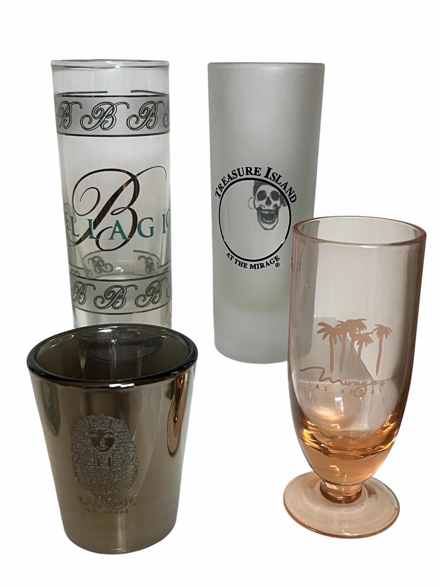 Photo 1 of LAS VEGAS CASINO SHOT GLASSES (9)
