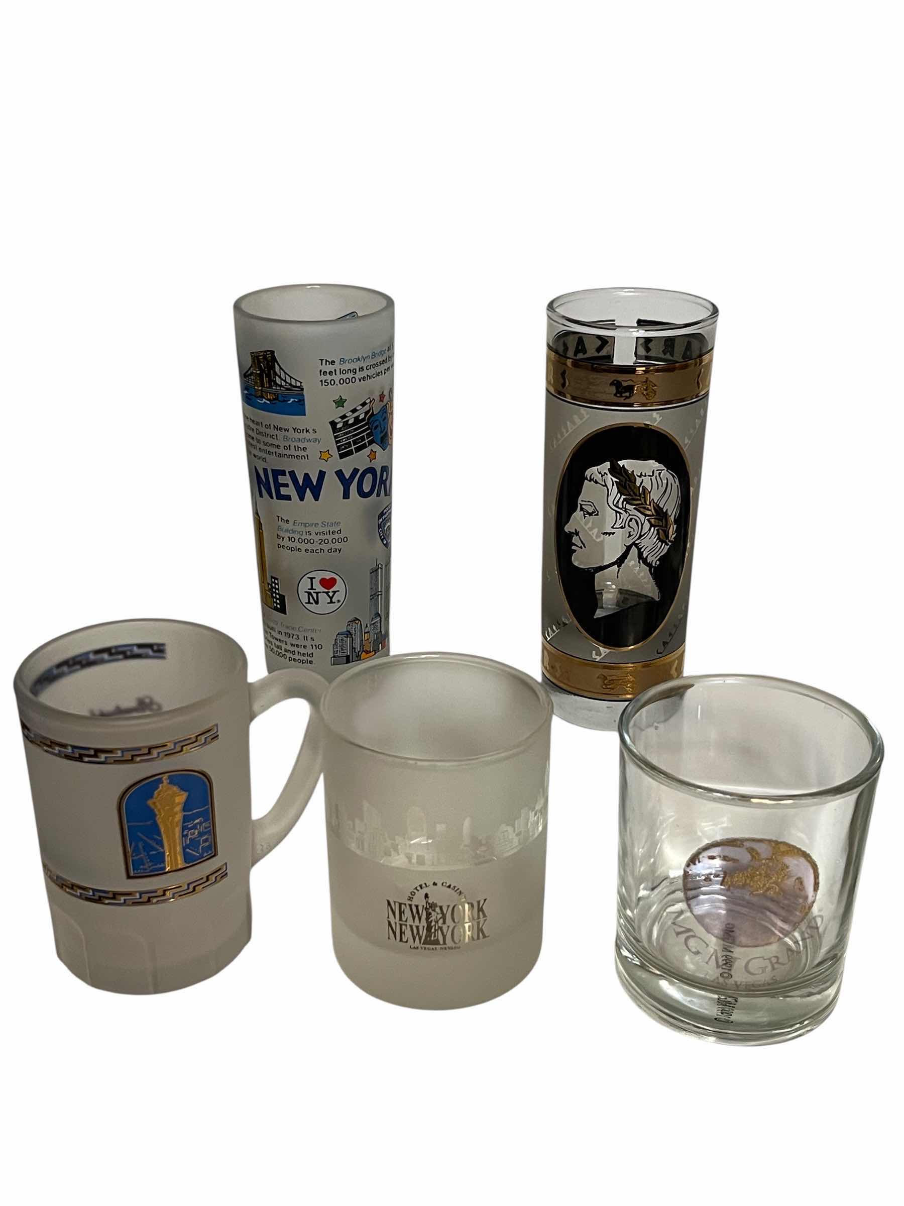 Photo 1 of LAS VEGAS CASINO SHOT GLASSES (9)