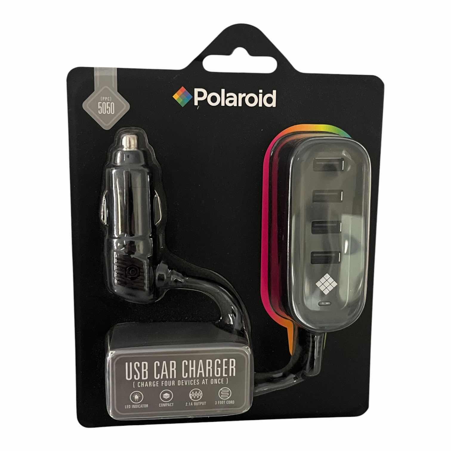 Photo 1 of NIP POLAROID USB MULTIPORT CAR CHARGER