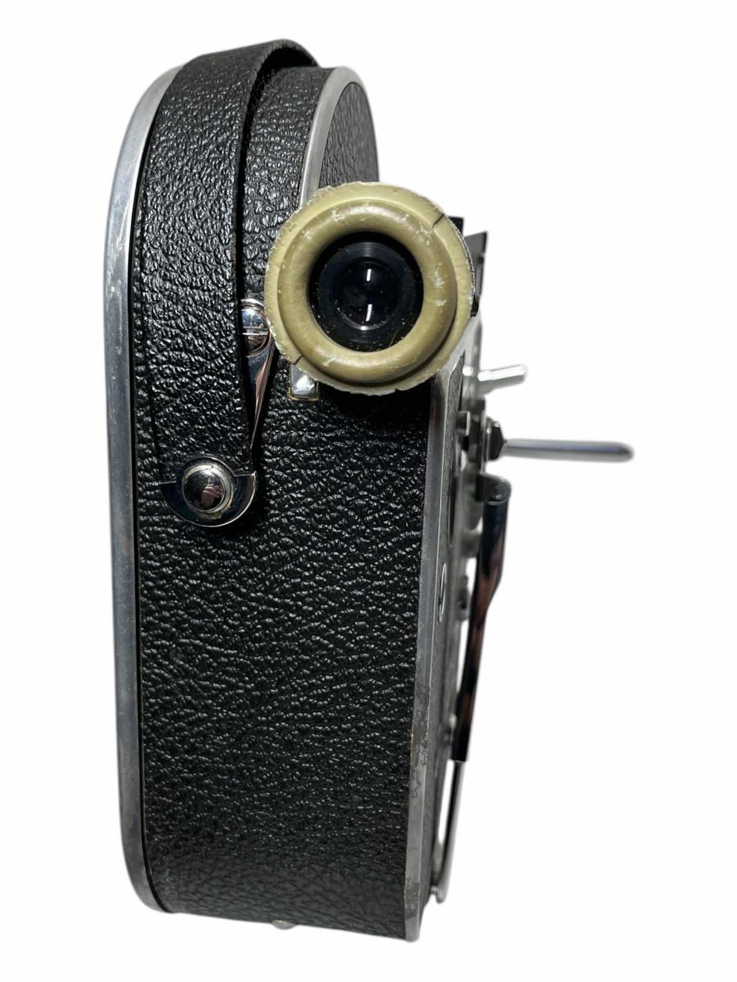 Photo 1 of PAILLARD BOLEX H16 REFLEX 16MM MOVIE CAMERA KERN PAILLARD VARIO SWITAR ZOOM LENS W PAN CINOR LENS, ACCESSORIES, MANUAL & ORIGINAL LEATHER CASE $5000