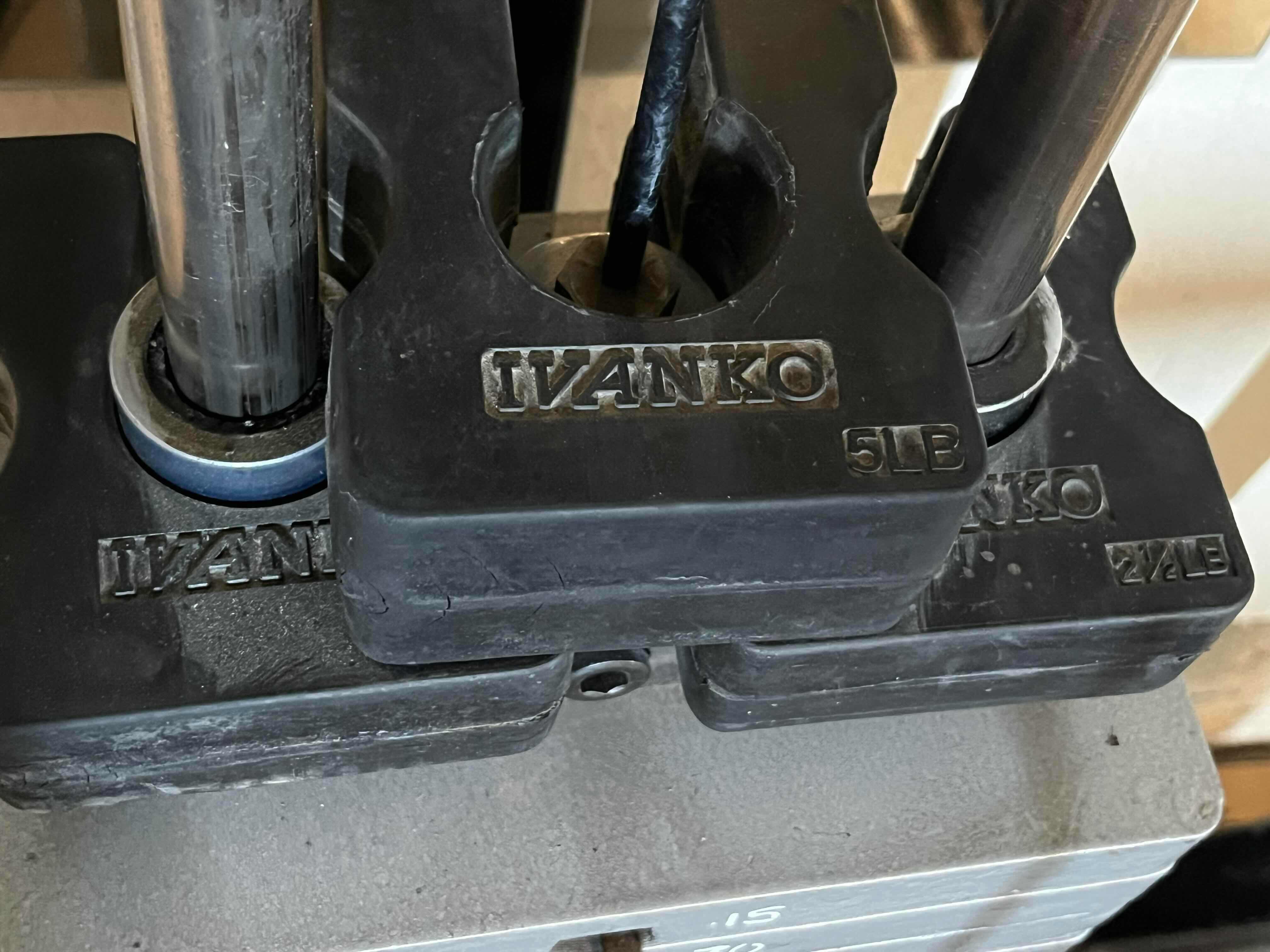 Photo 1 of JESCO/ IVANKO GYM EQUIPMENT MULTIFUNCTION POWER RACK ALL-IN-ONE EXERCISE WEIGHT MACHINE 15LB-300LB W BENCH, BENCH SEAT & ATTACHMENTS (READ NOTES)