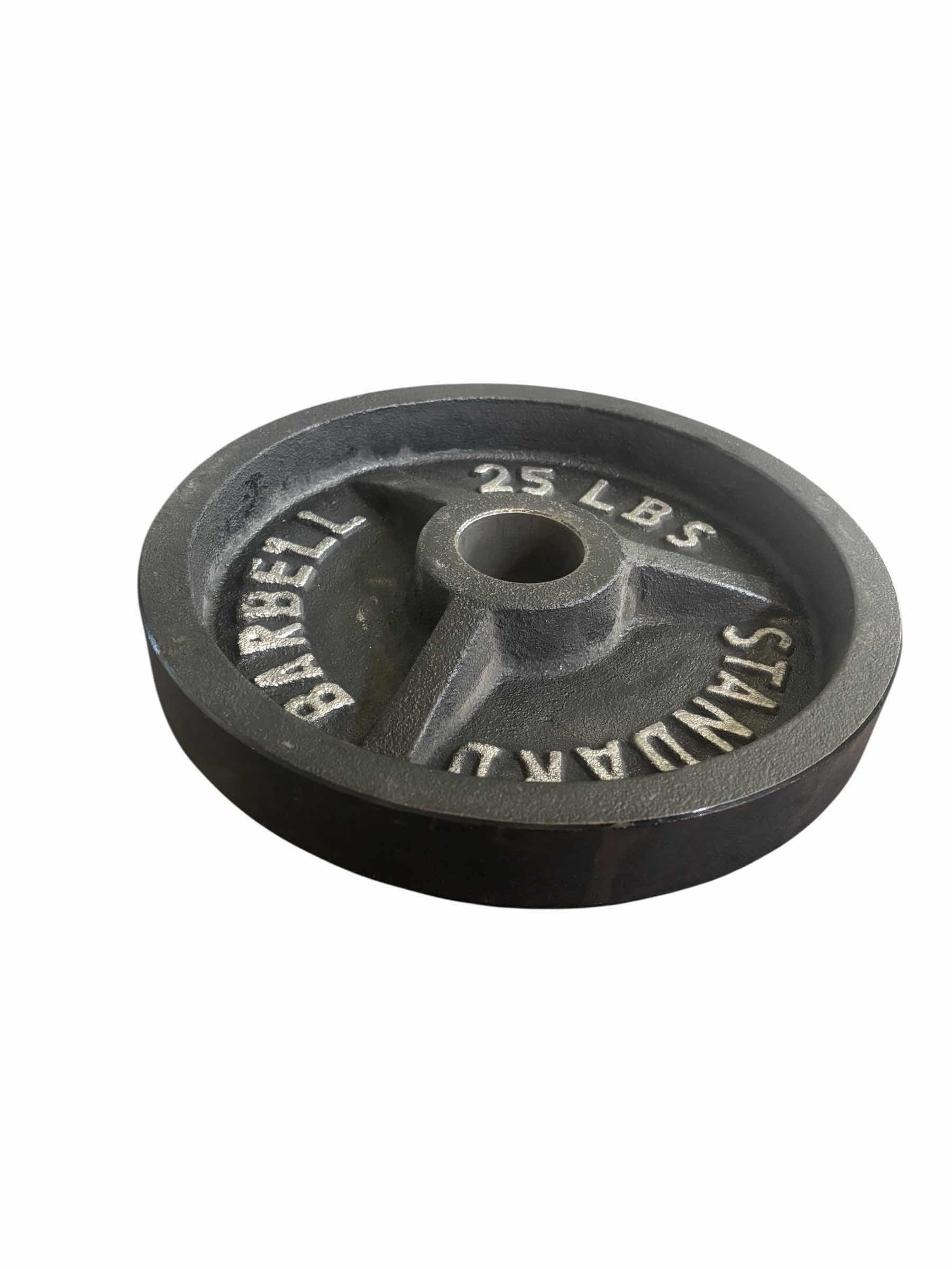 Photo 1 of DEEP DISH OLYMPIC CAST IRON PLATE 25LBS