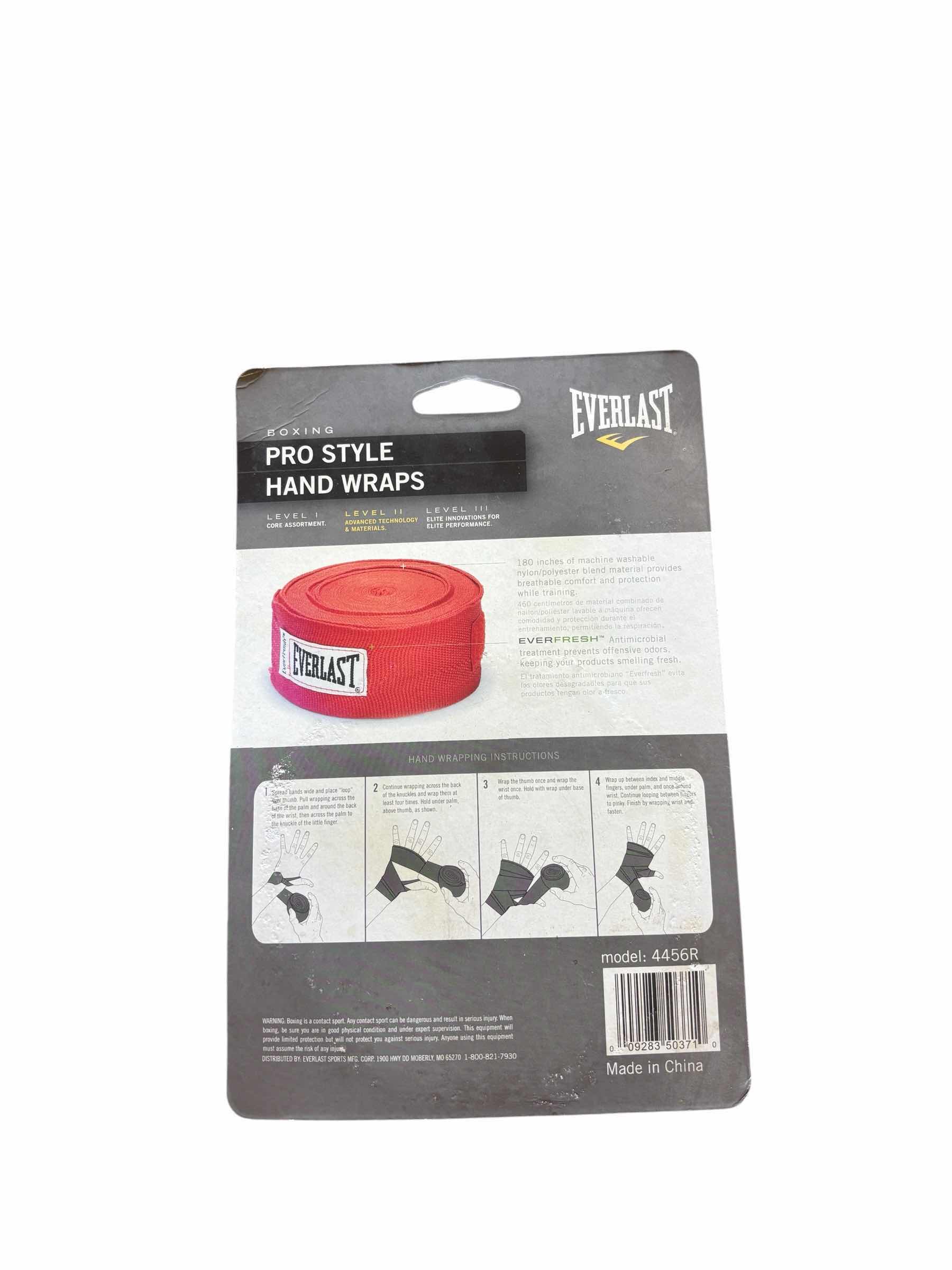 Photo 1 of EVERLAST PRO STYLE HAND WRAPS 180” LEVEL 2
