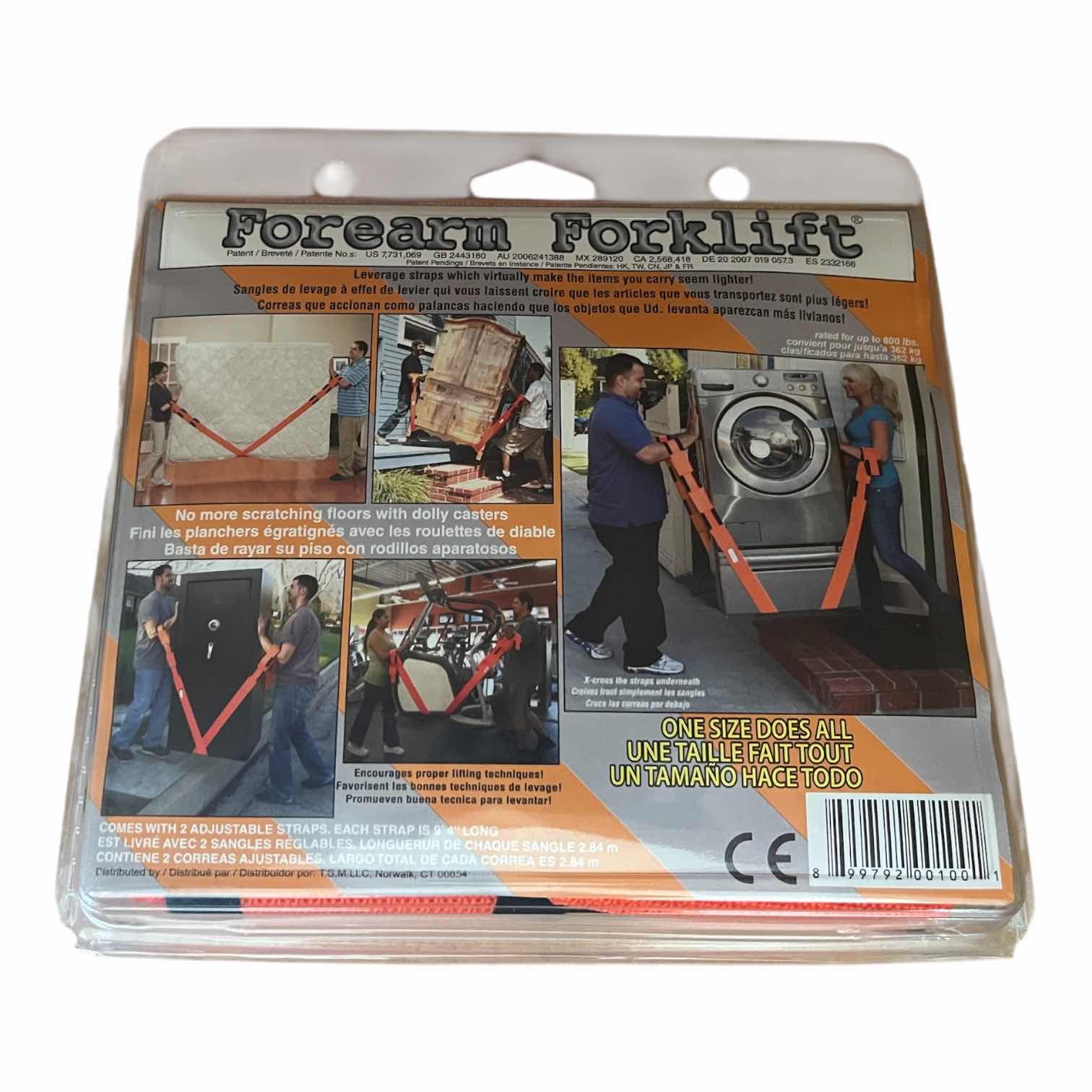 Photo 1 of FOREARM FORKLIFT STRAP SET