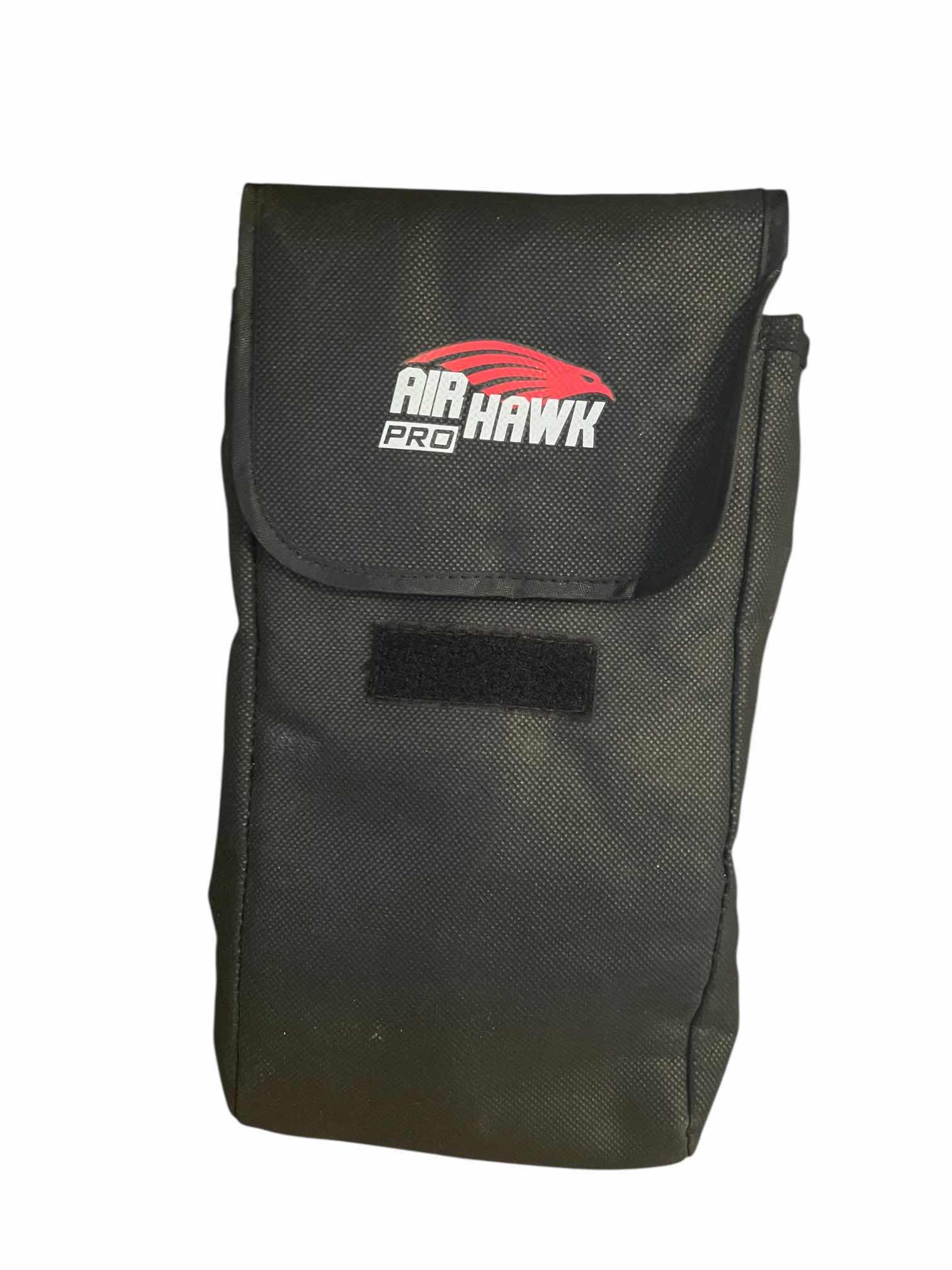 Photo 1 of AIR HAWK PRO CORDLESS AIR COMPRESSOR AHP-MC6/2 125 MAX PSI W 1 BATTERY, CHARGER CORD/CAR CHARGER CORD & CASE