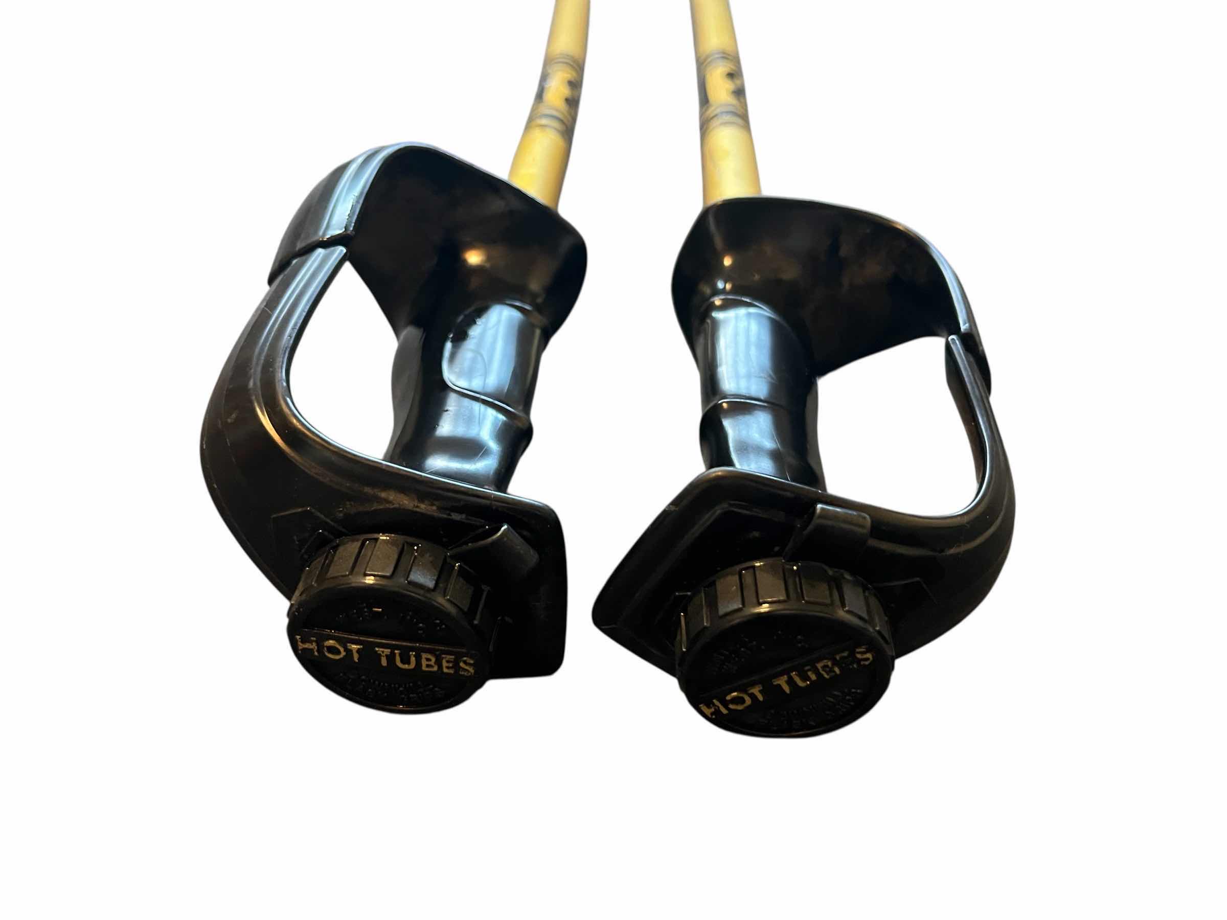 Photo 1 of BB 50” GOLD SKI POLES W HOT TUBE HANDLES