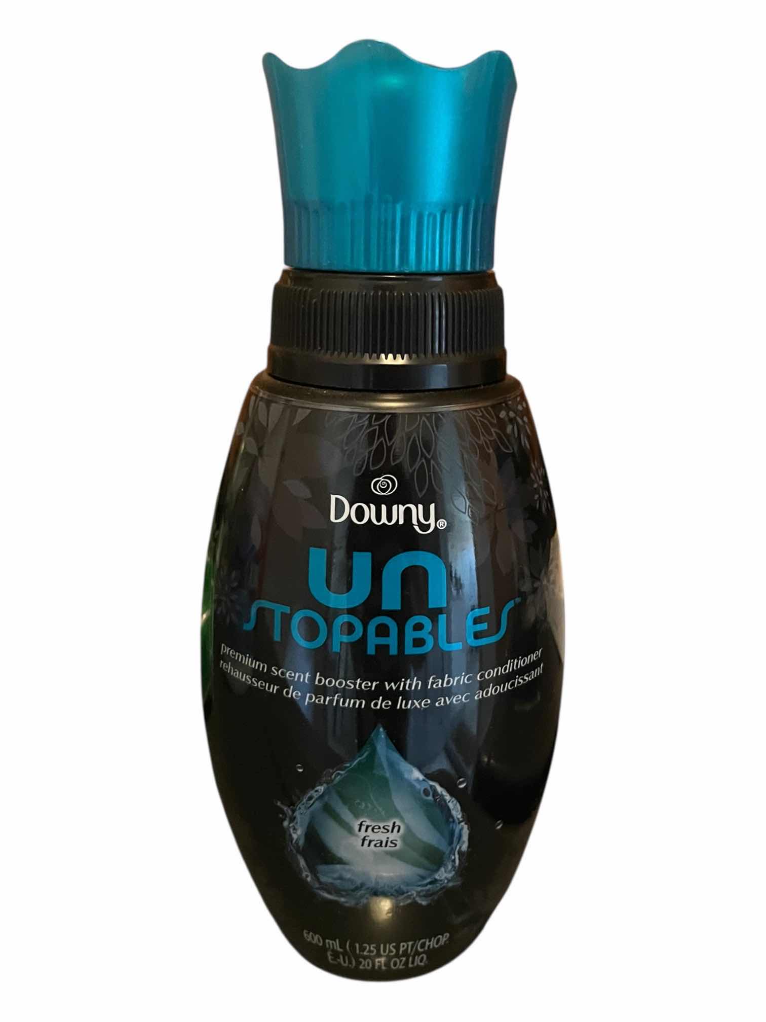 Photo 1 of CLOROX DISINFECTING BLEACH 64FLOZ & DOWNEY UNSTOPPABLE FRESH FRAIS FABRIC CONDITIONER 20 FLOZ