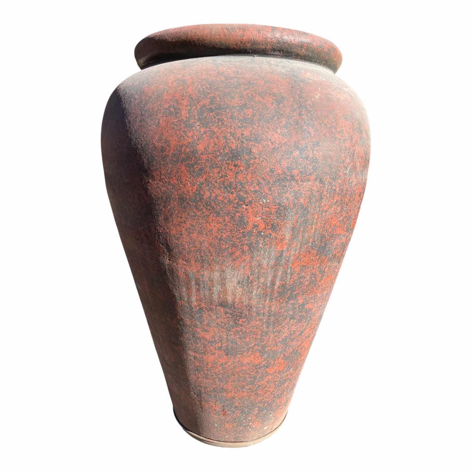 Photo 1 of ATLANTIS SIRIUS 3’ JAR CERAMIC PLANTER 22” X 38” (READ NOTES)