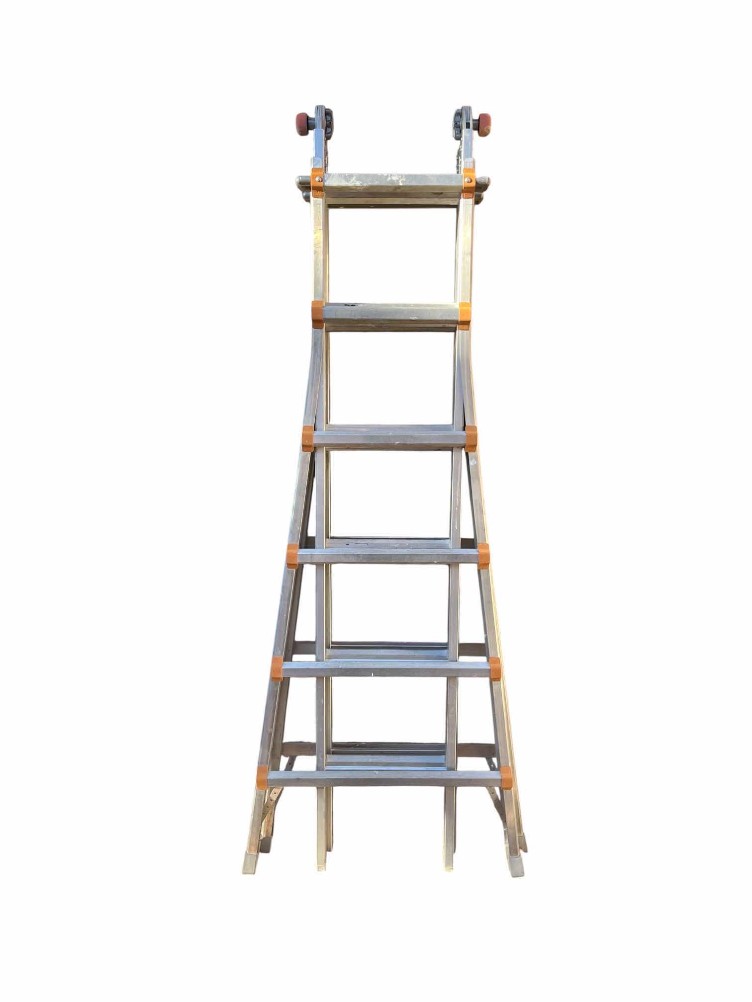 Photo 1 of LITTLE GIANT LADDER SYSTEM 6’-10’ FREESTANDING EXTENSION LADDER 10126