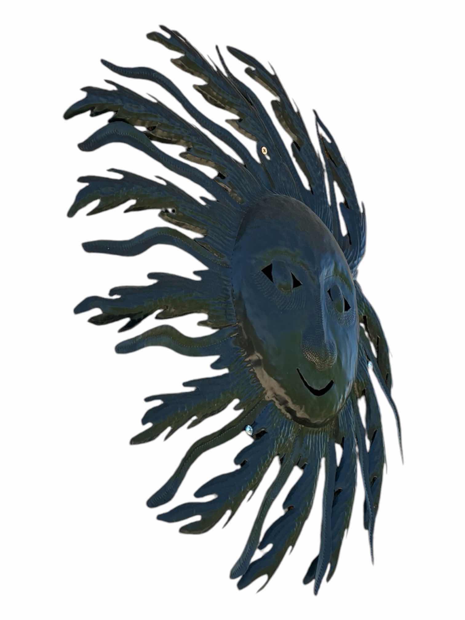 Photo 1 of OUTDOOR SUN WALL ART METAL SCULPTURE 22”