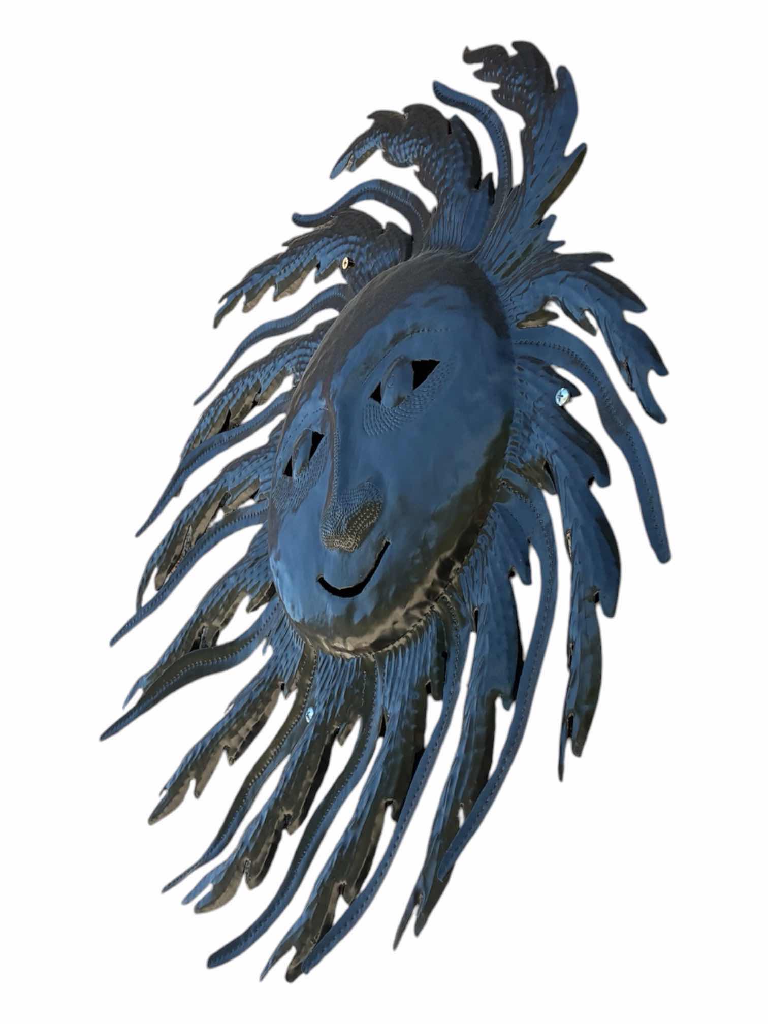 Photo 1 of OUTDOOR SUN WALL ART METAL SCULPTURE 22”