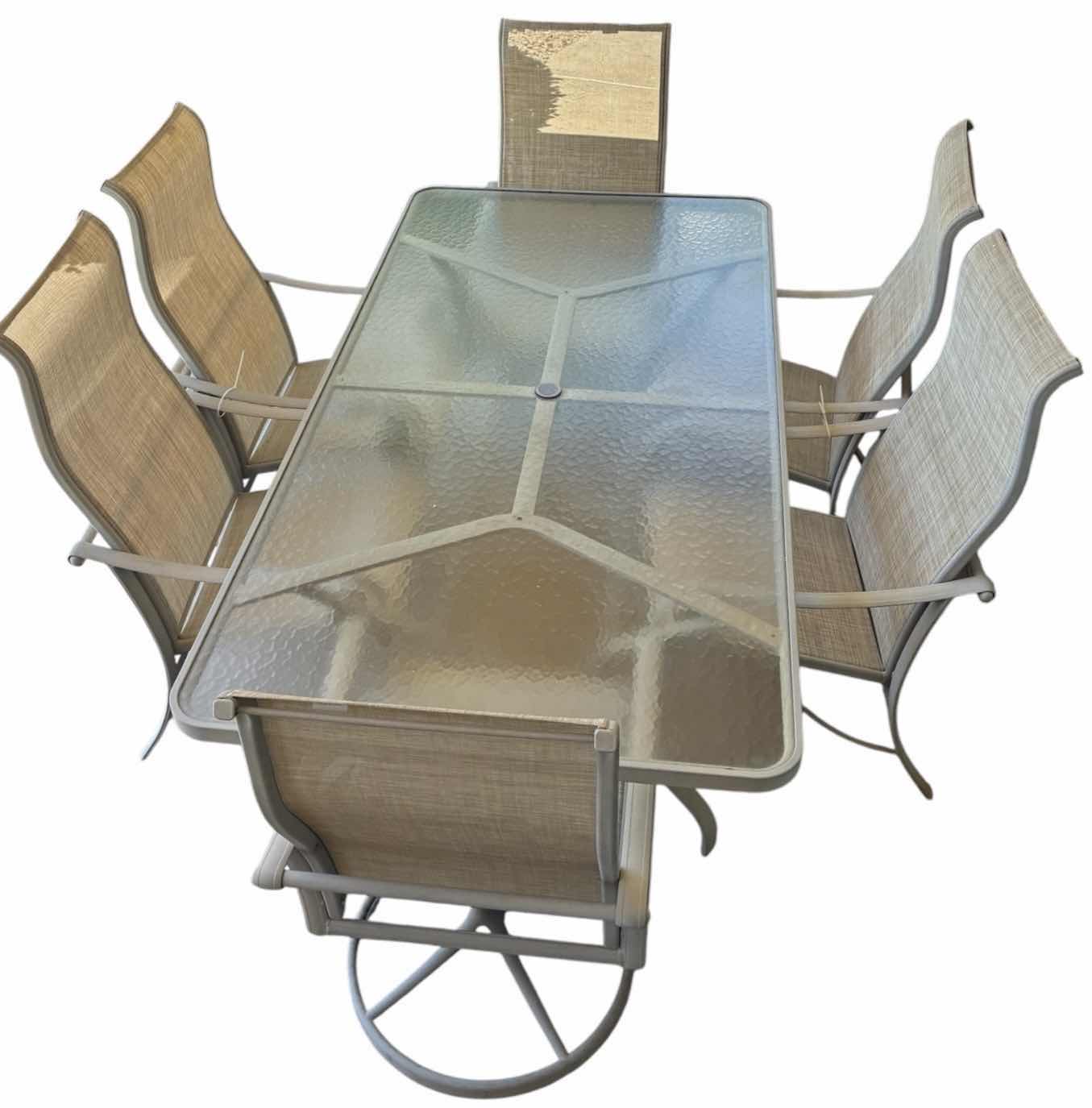 Photo 1 of TROPITONE 7PC TAN PATIO SET
