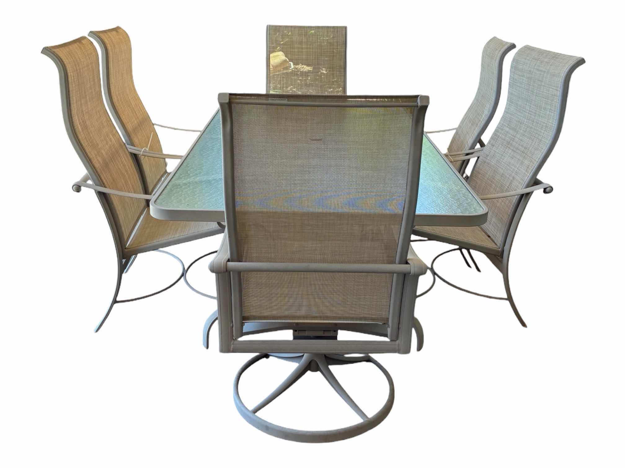 Photo 1 of TROPITONE 7PC TAN PATIO SET