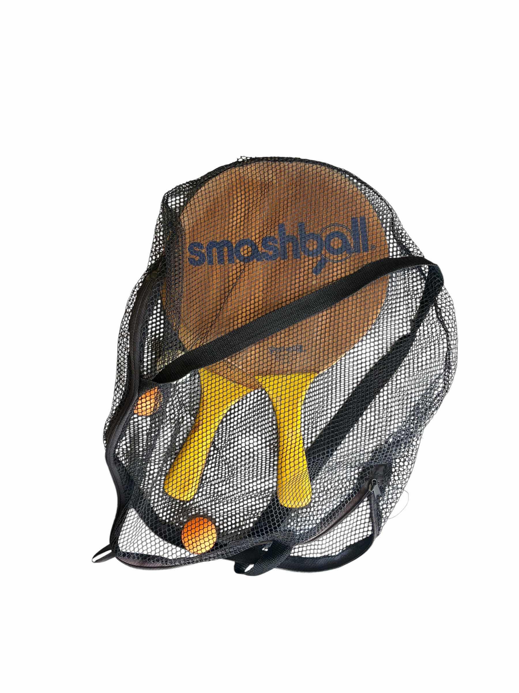 Photo 1 of SMASHBALL WOOD PADDLE SET W PING-PONG BALLS