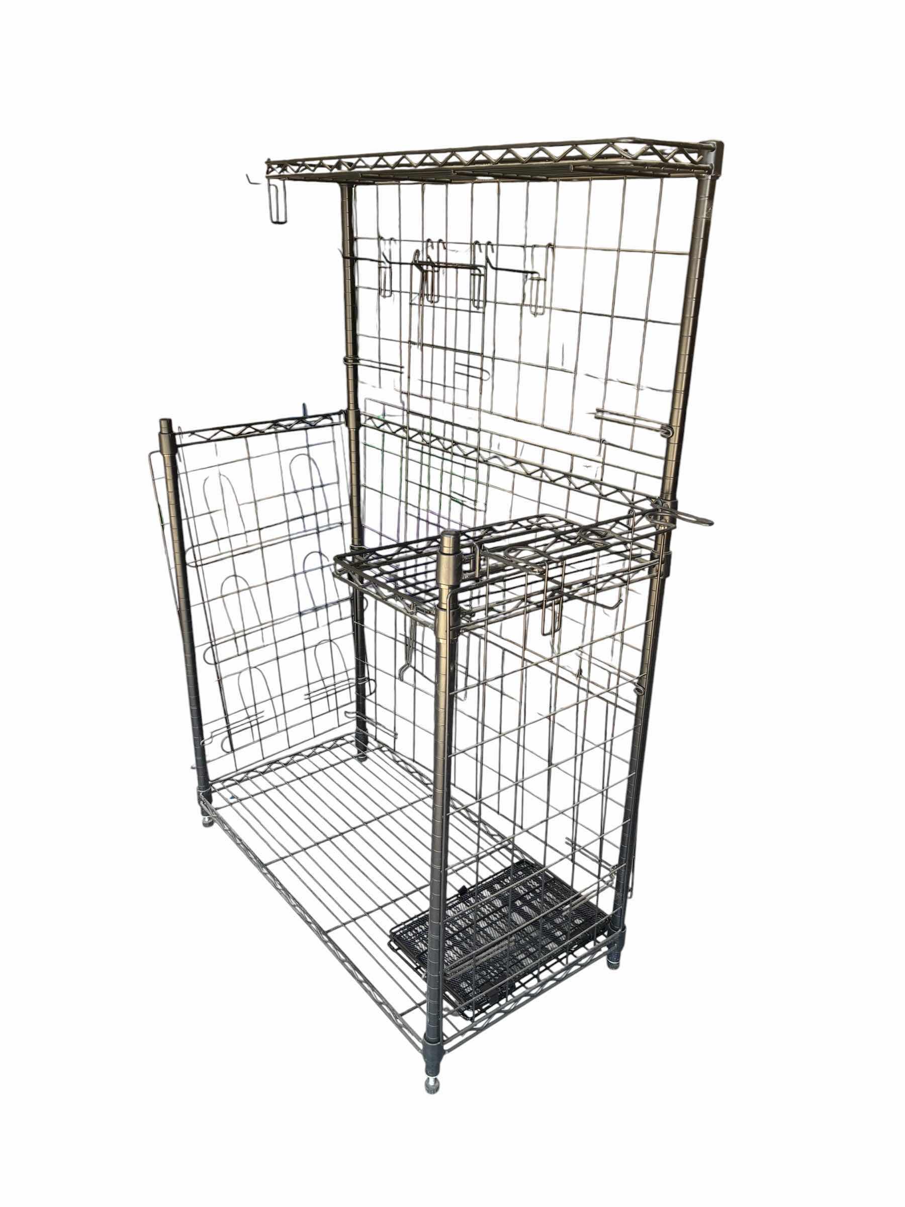 Photo 1 of SPORTS/UTILITY BLACK WIRE RACK 43“ X 18“ H55“