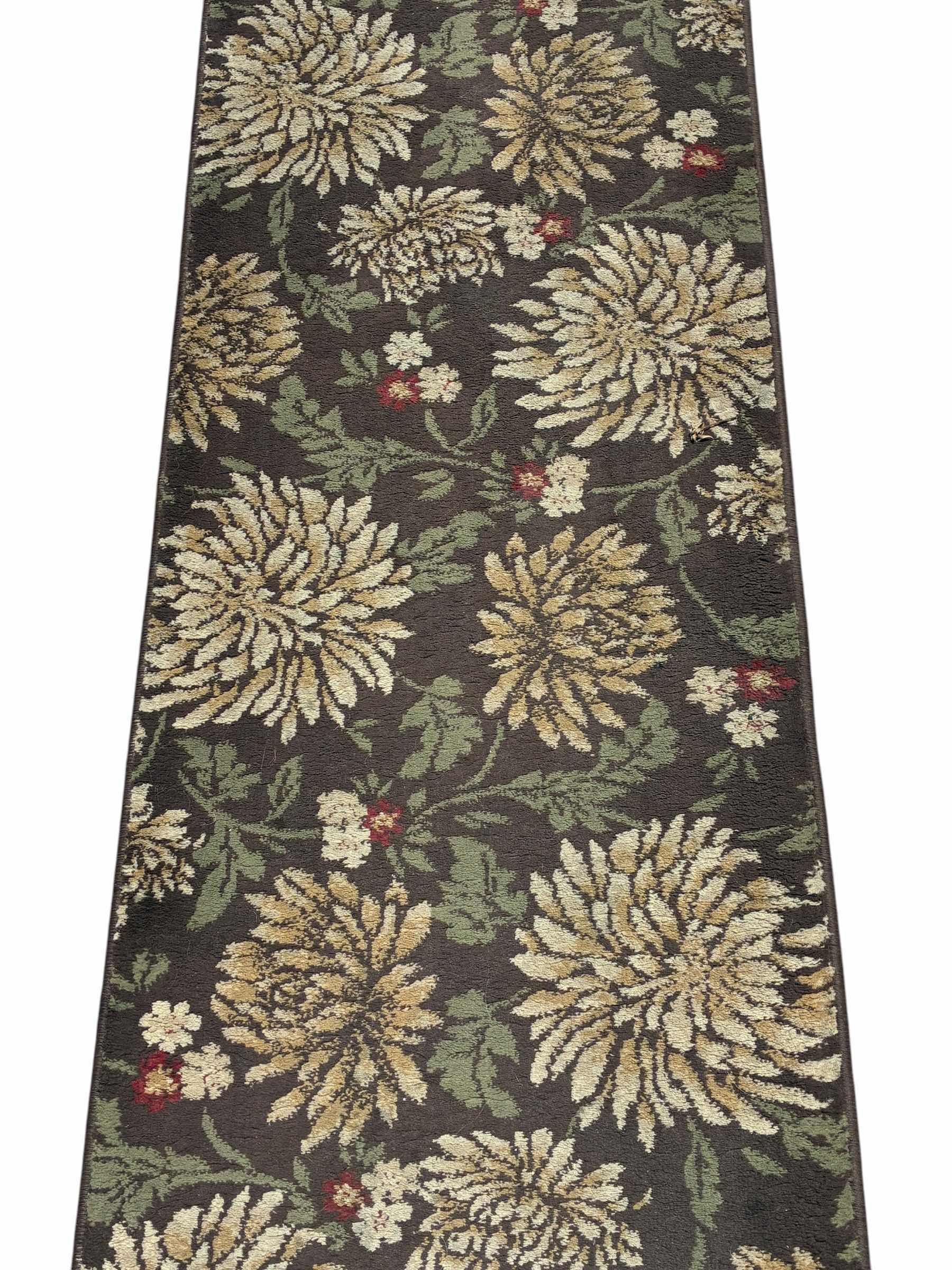 Photo 1 of FLORAL RUNNER RUG 24“ X 90”