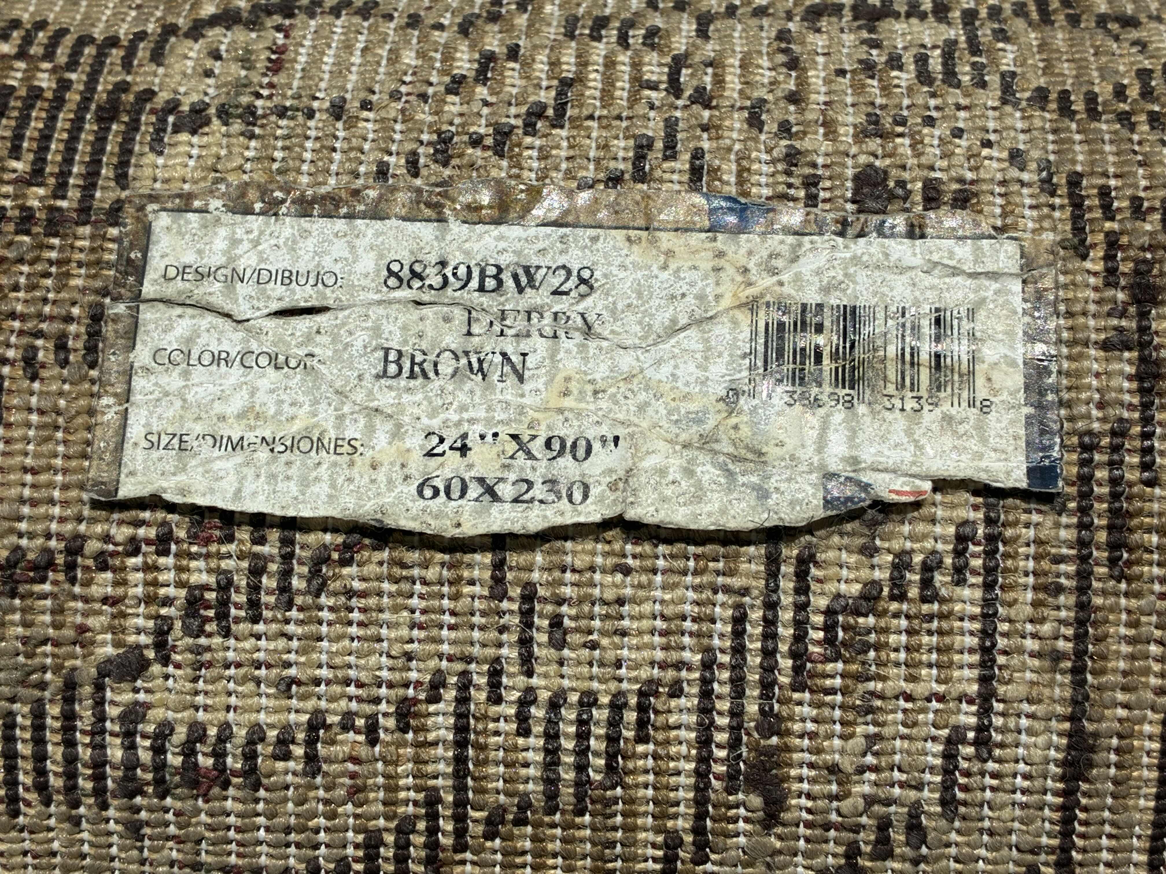 Photo 1 of FLORAL RUNNER RUG 24“ X 90”