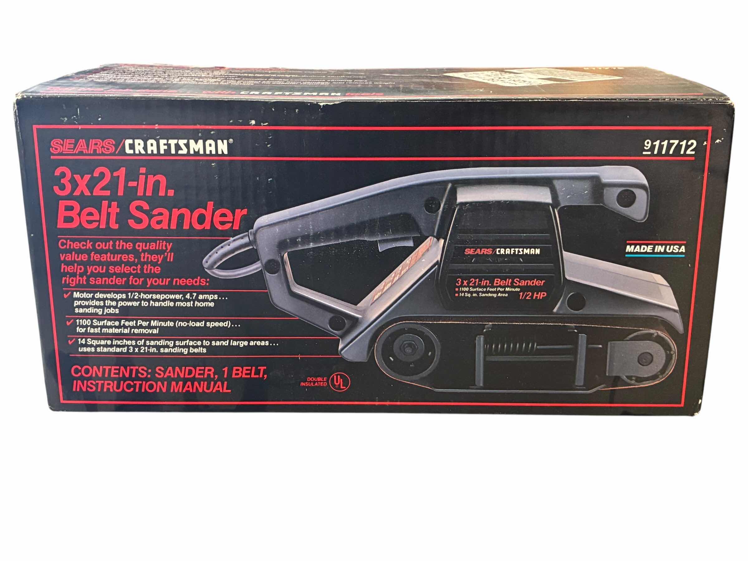 Photo 1 of CRAFTSMAN 3X21” BELT SANDER