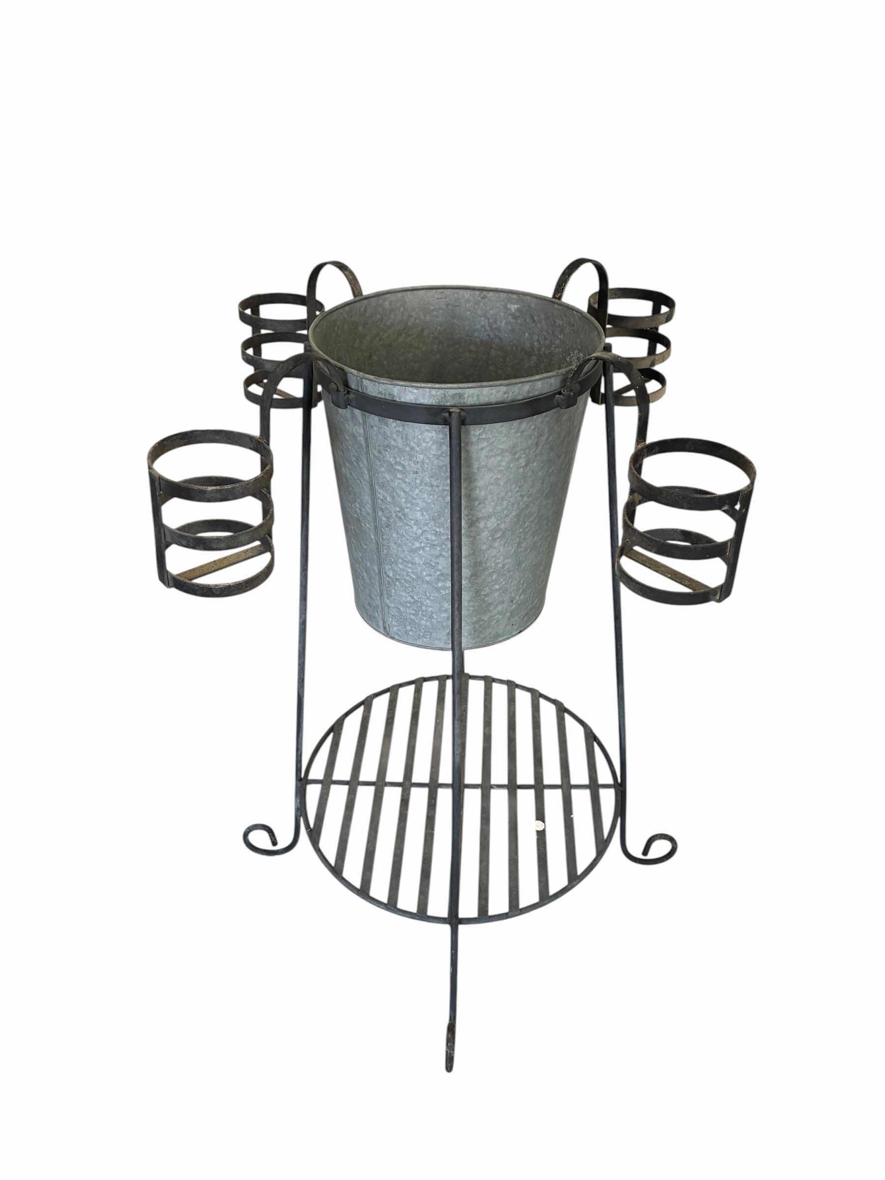 Photo 1 of RUSTIC MULTI PLANTER RACK 22“ X 28“