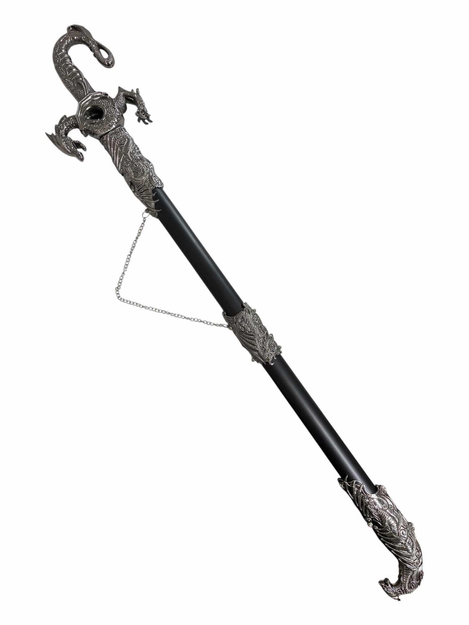 Photo 1 of NIB FANTASY EDGE DRAGON SWORD W SHEATH 36”