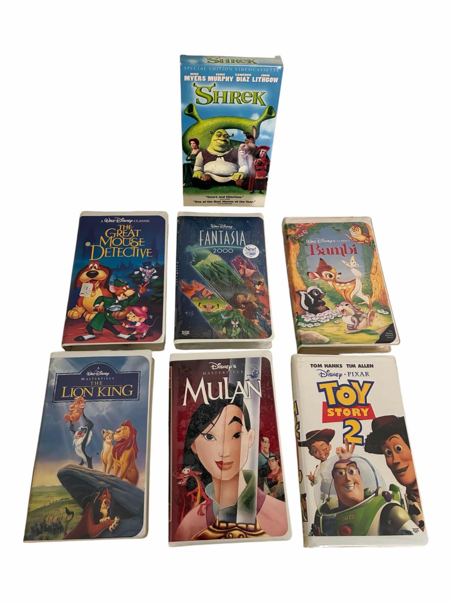 Photo 1 of DISNEY CLASSIC VHS MOVIES (7)