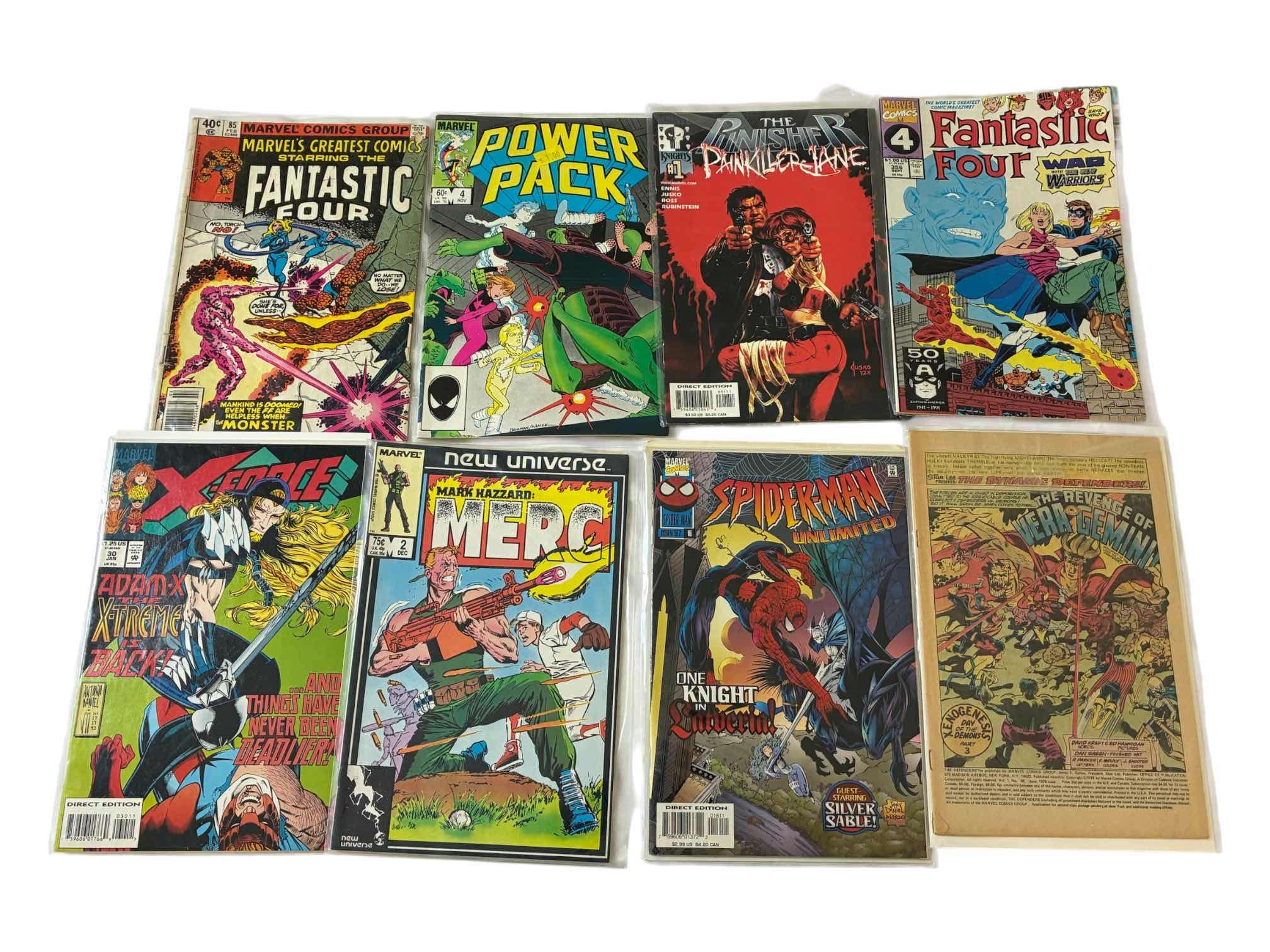 Photo 1 of VINTAGE MARVEL COMIC BOOKS (8)