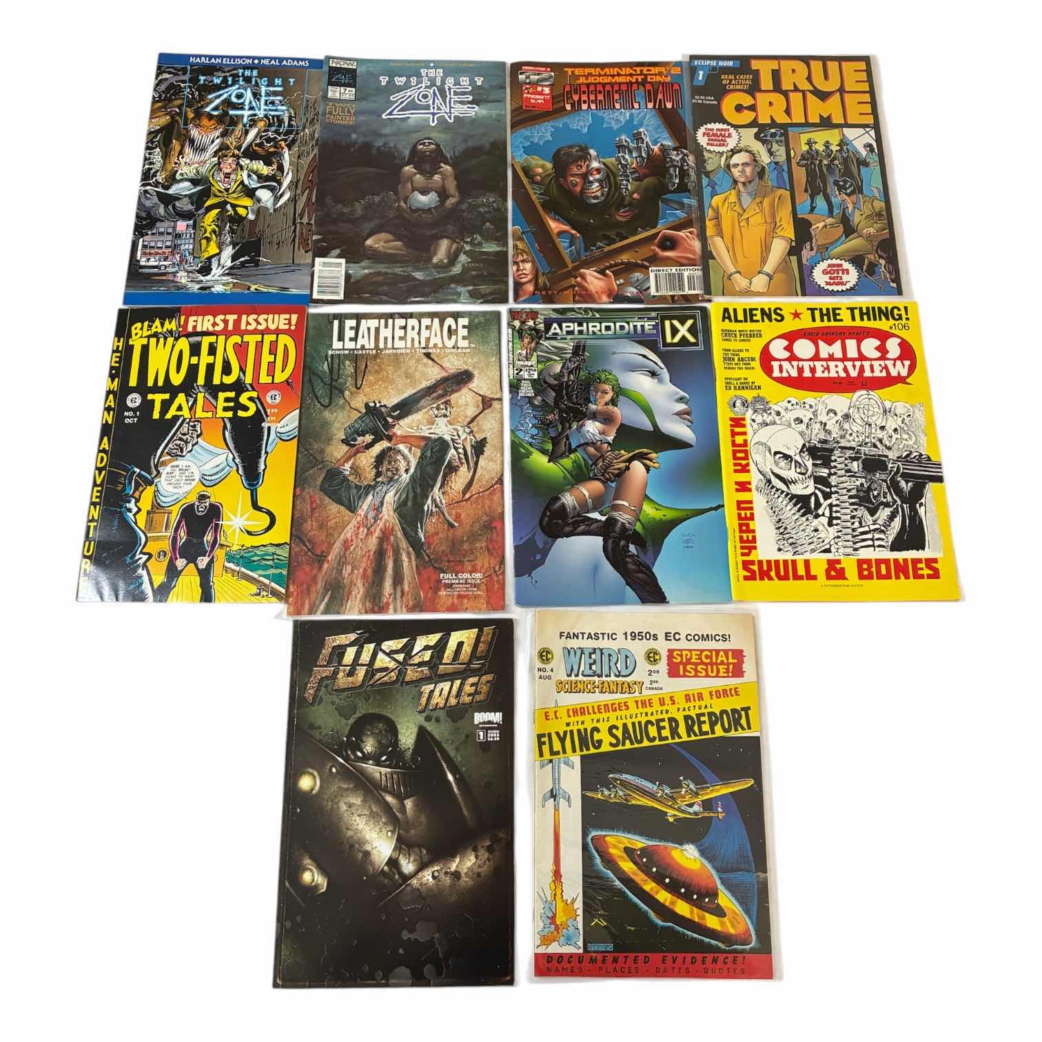 Photo 1 of HORROR & SCI-FI COMIC BOOKS (10)