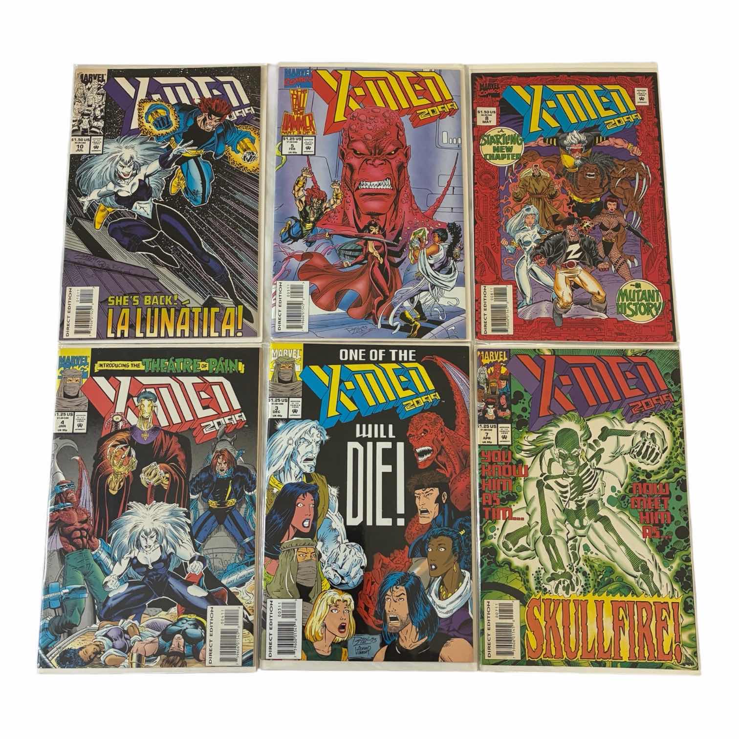 Photo 1 of MARVEL X-MEN 2099 COMIC BOOKS (6)