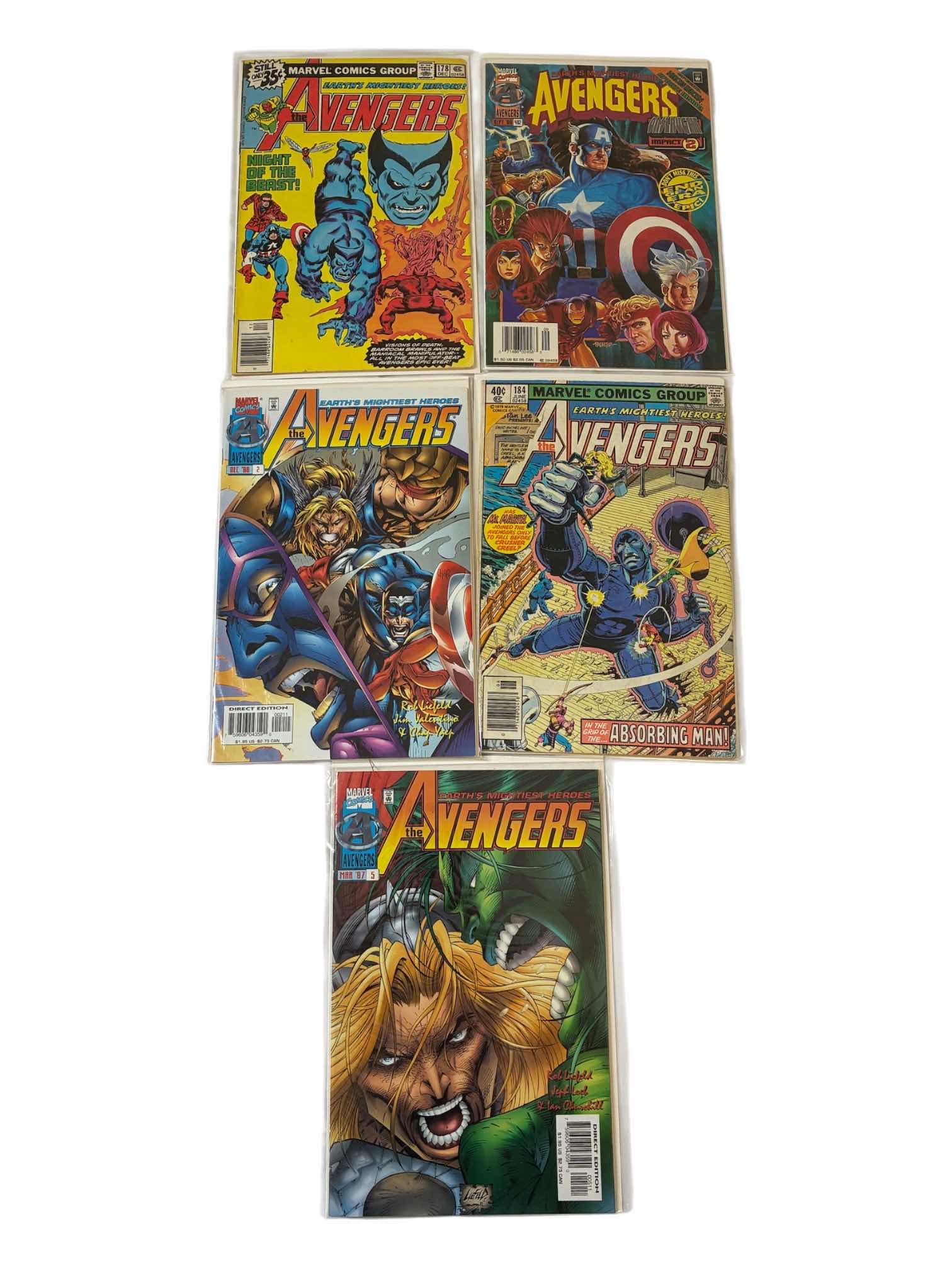 Photo 1 of MARVEL THE AVENGERS EARTH’S MIGHTIEST HEROES COMIC BOOKS