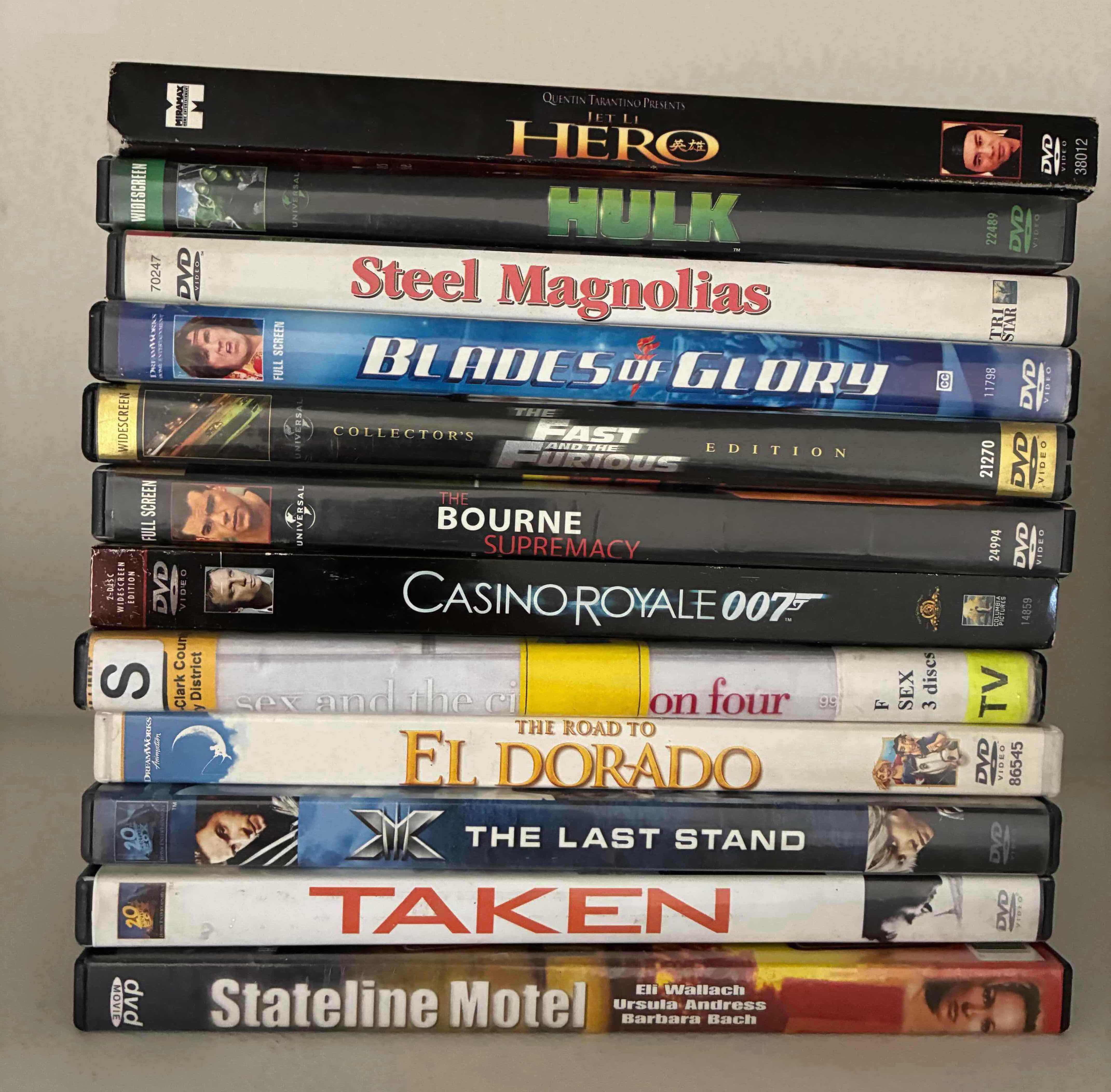 Photo 1 of DVD MOVIES-VARIOUS GENRE (12)