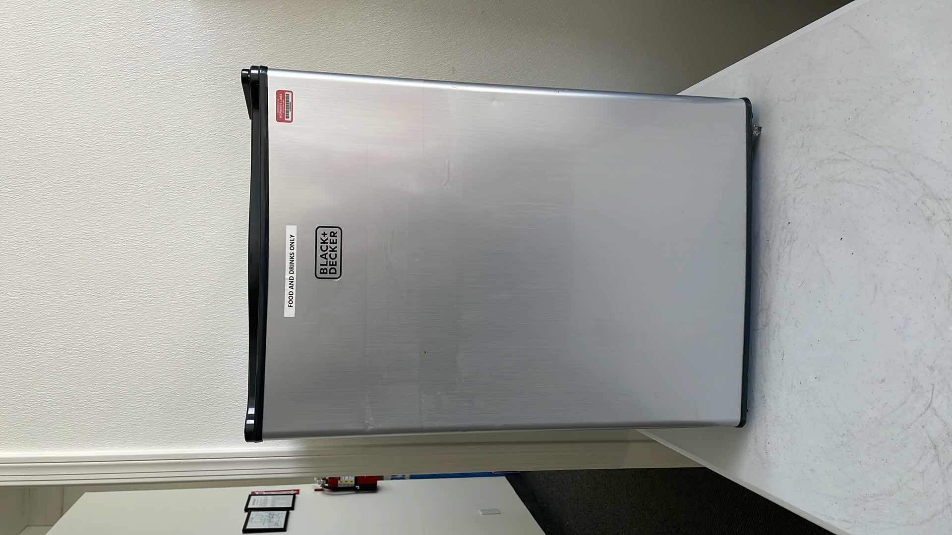 Photo 1 of BLACK AND DECKER MINI FRIDGE 18”x 18” x H26”