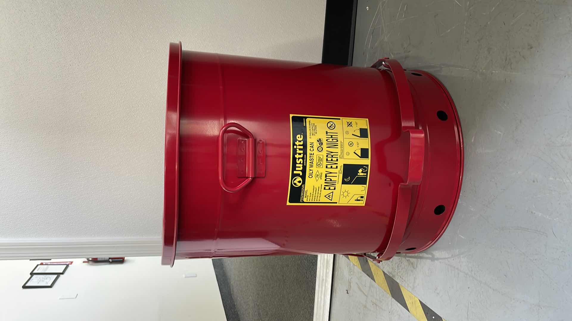 Photo 1 of METAL BIO DRUM 21 GALLON