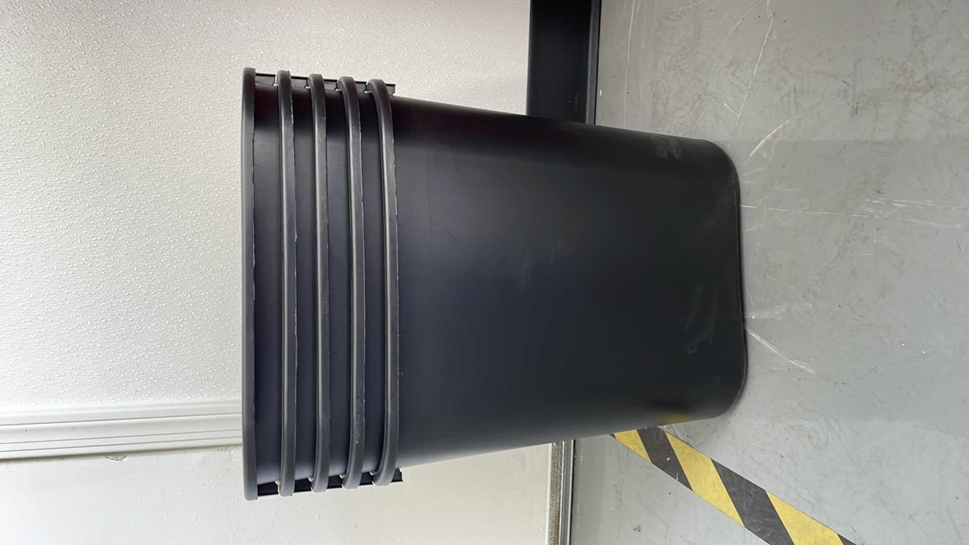 Photo 1 of 5  BLACK 7 GALLON TRASH CANS