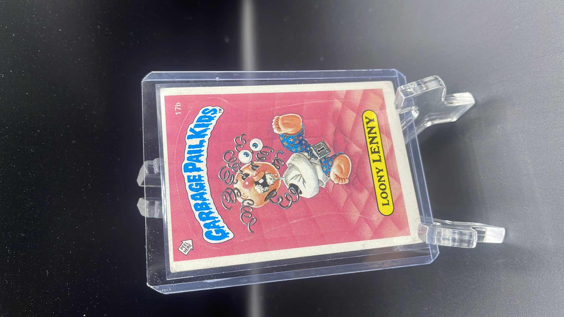 Photo 1 of 1985 GARBAGE PAIL KIDS “LOONEY LENNY” CARD