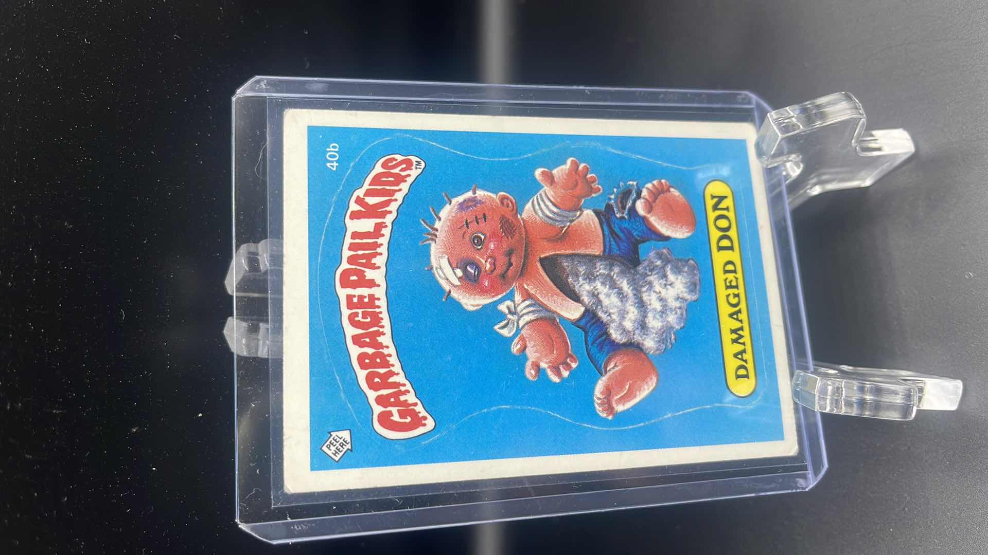 Photo 1 of 1985 GARBAGE PAIL KIDS “DAMAGED SON” CARD