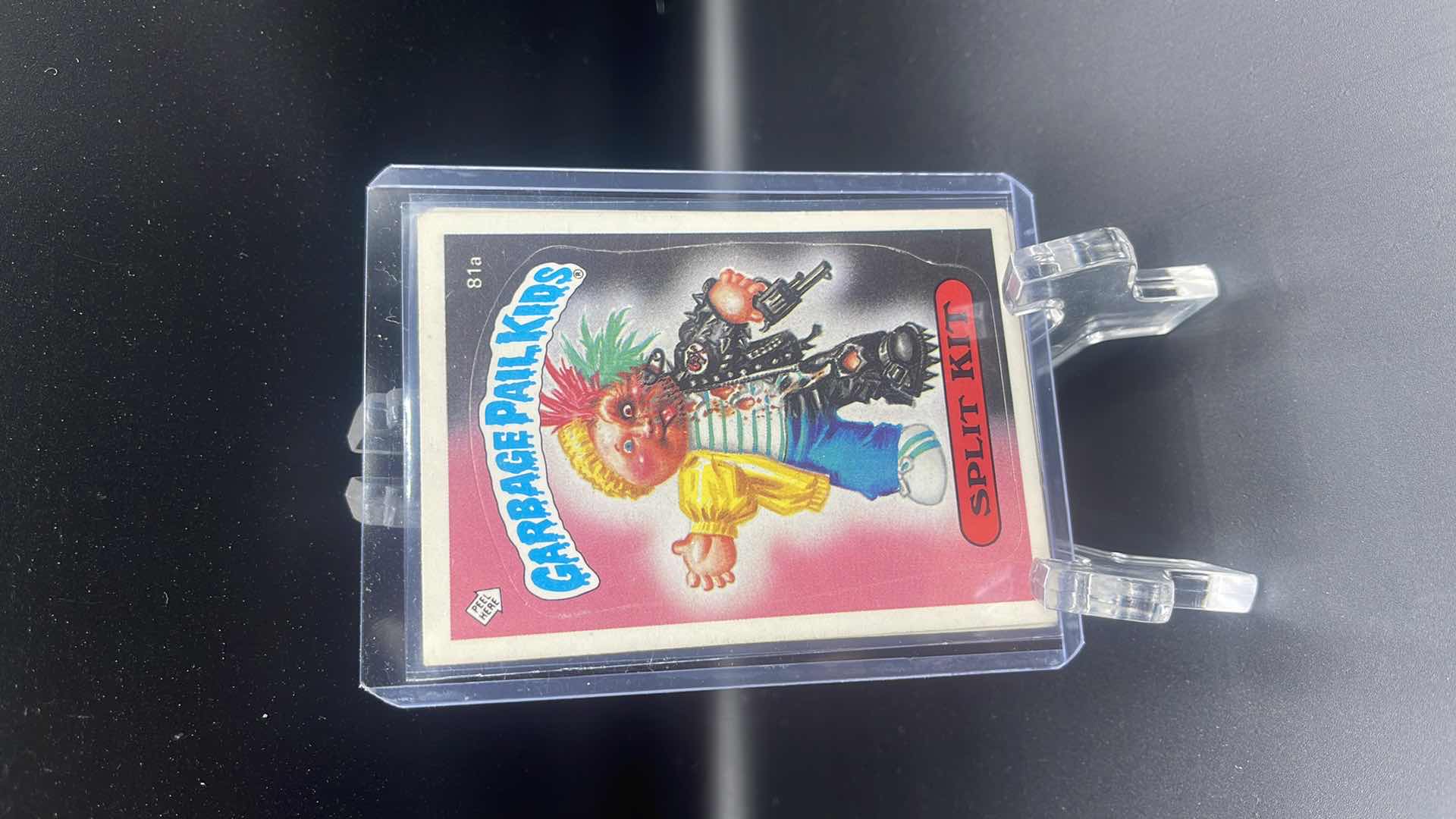 Photo 1 of 1985 GARBAGE PAIL KIDS “SPLIT KIT” CARD