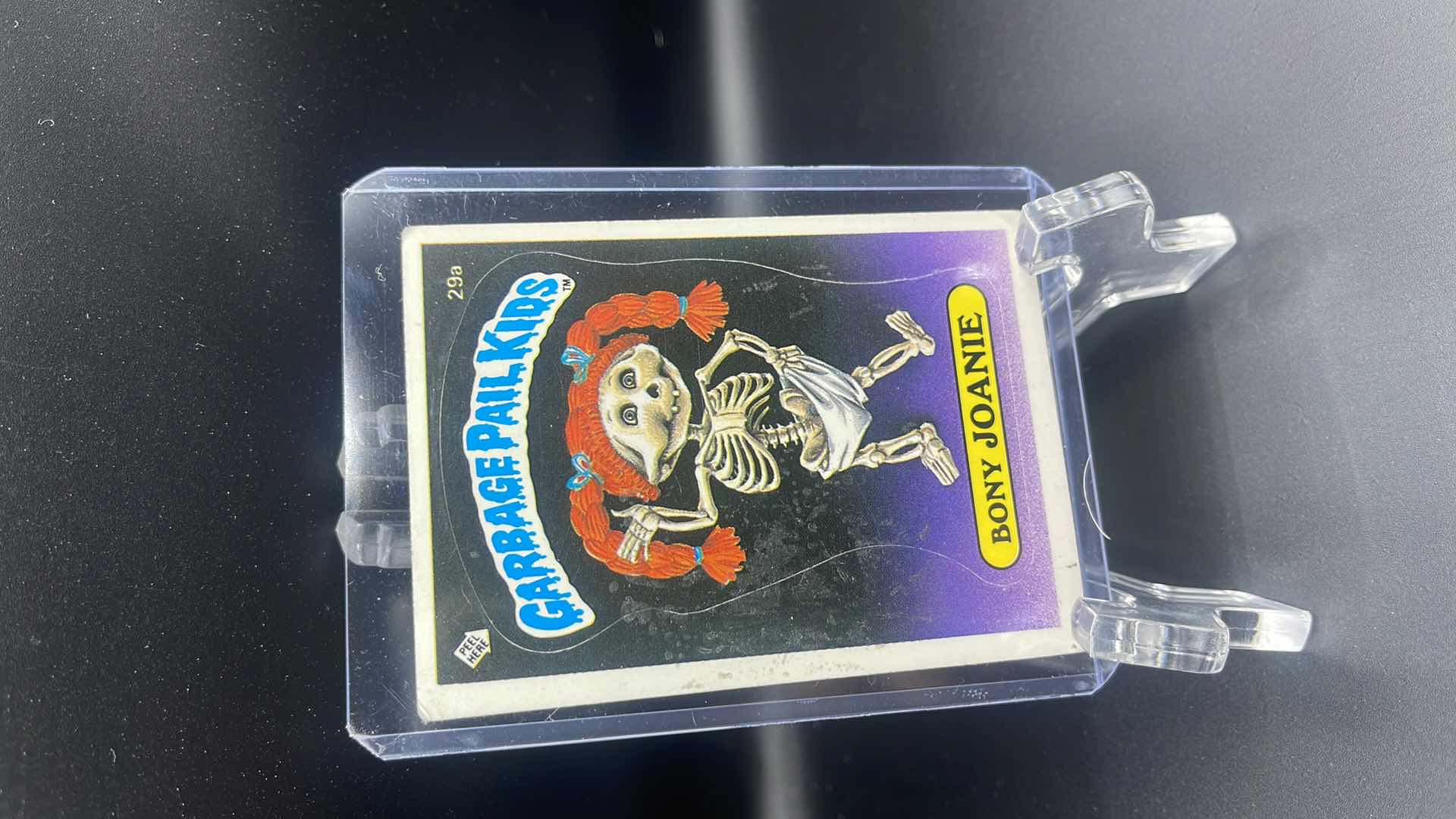 Photo 1 of 1985 GARBAGE PAIL KIDS “BONEY JAONIE” CARD