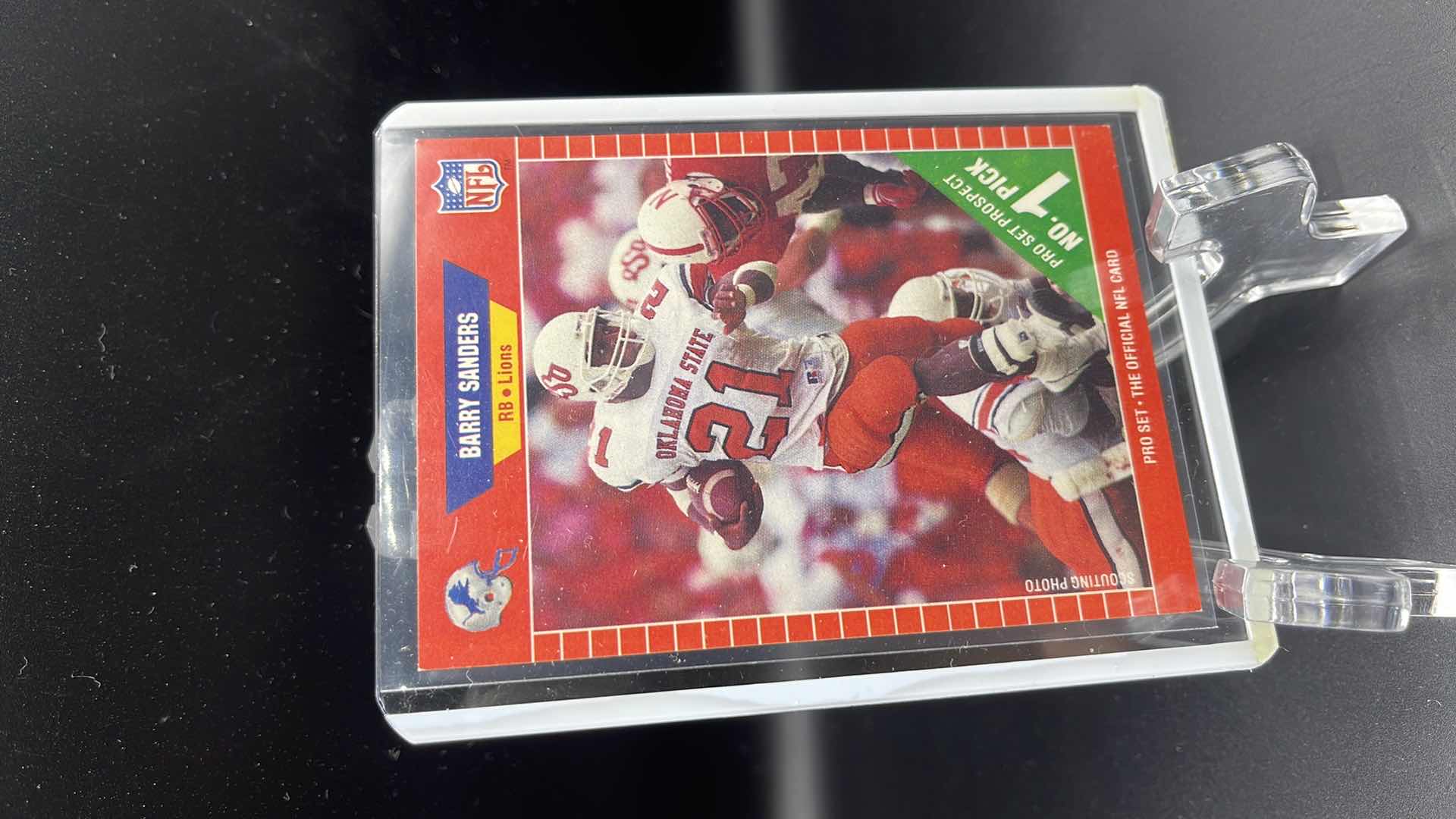 Photo 1 of 1989 BARRY SANDERS PROSET ROOKIE CARD 494