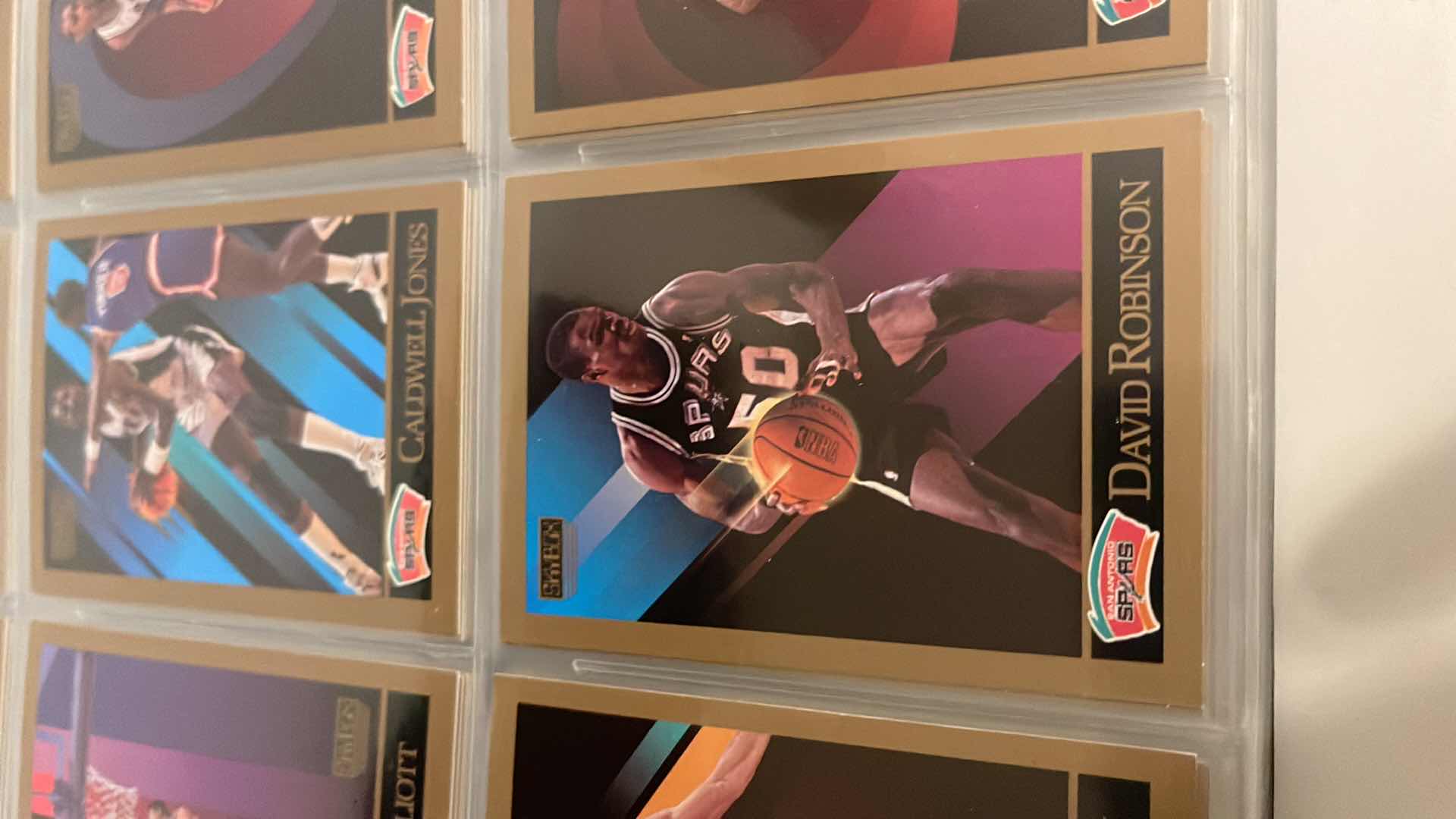 Photo 3 of 1990 SKYBOX NBA CARDS W BINDER